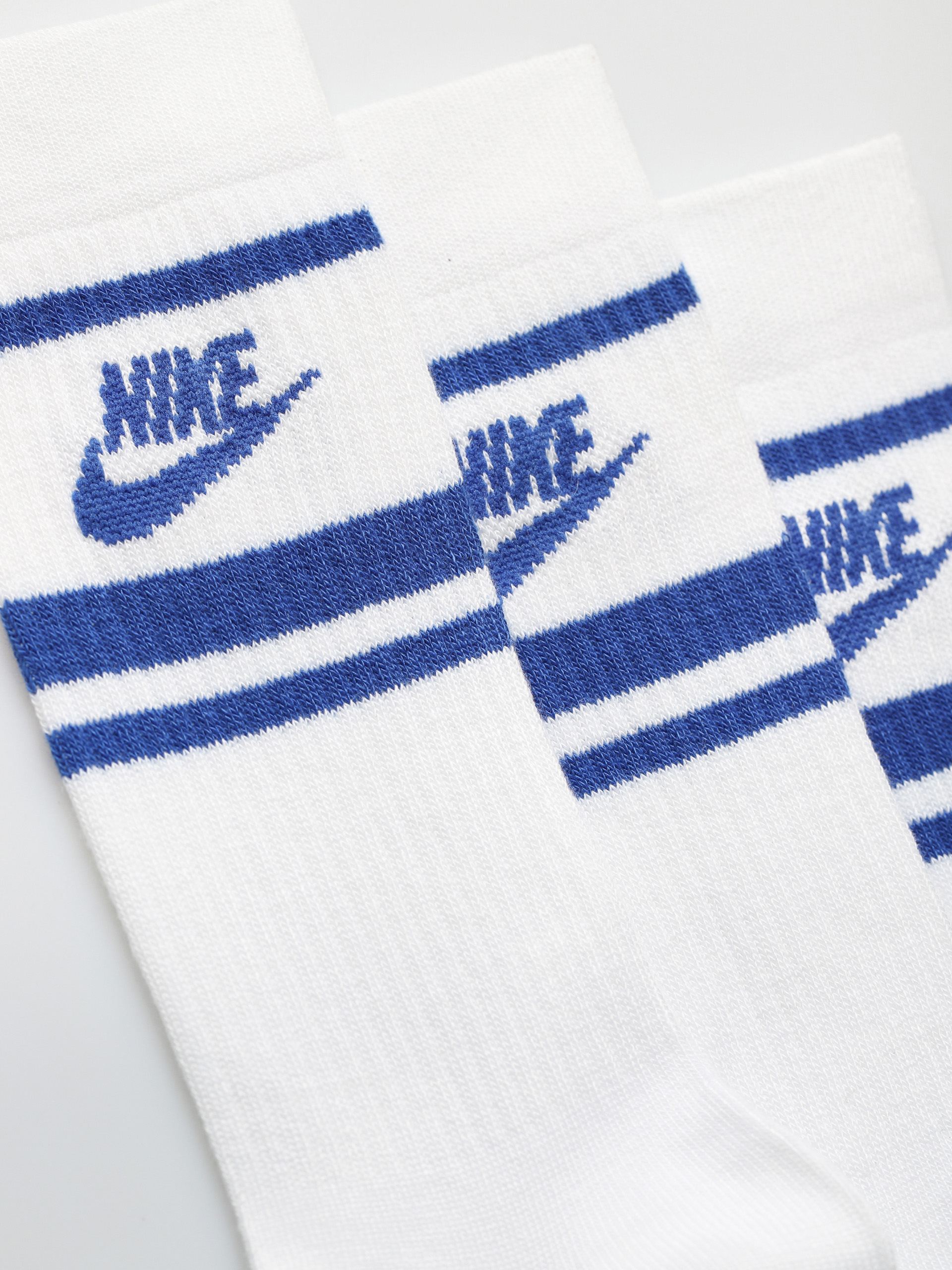 Ponožky Nike SB Sportswear Everyday Essential (white/game royal/game royal)