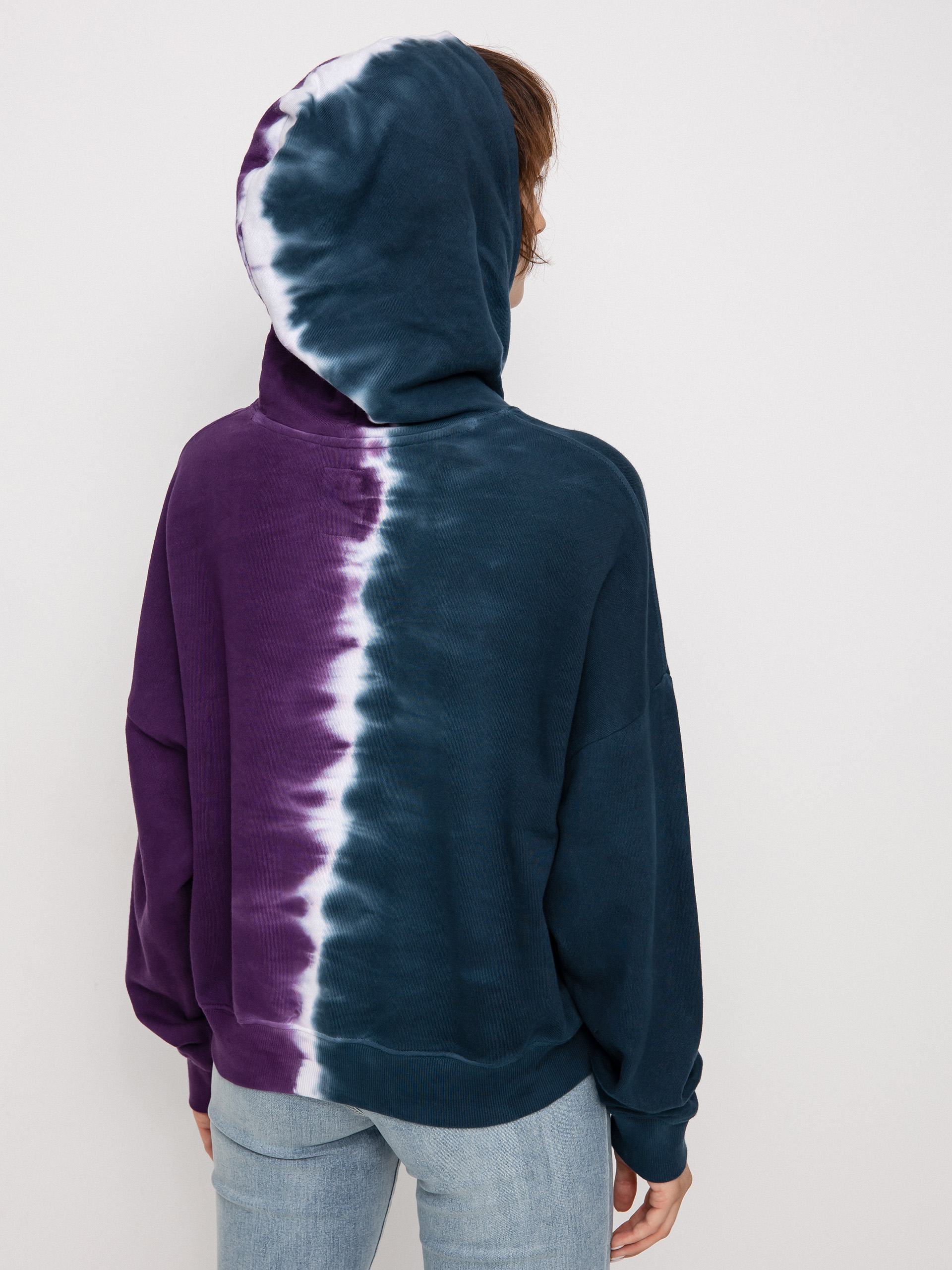 Mikina s kapucňou Element Smile Tie Dye HD Wmn (vertical dye)