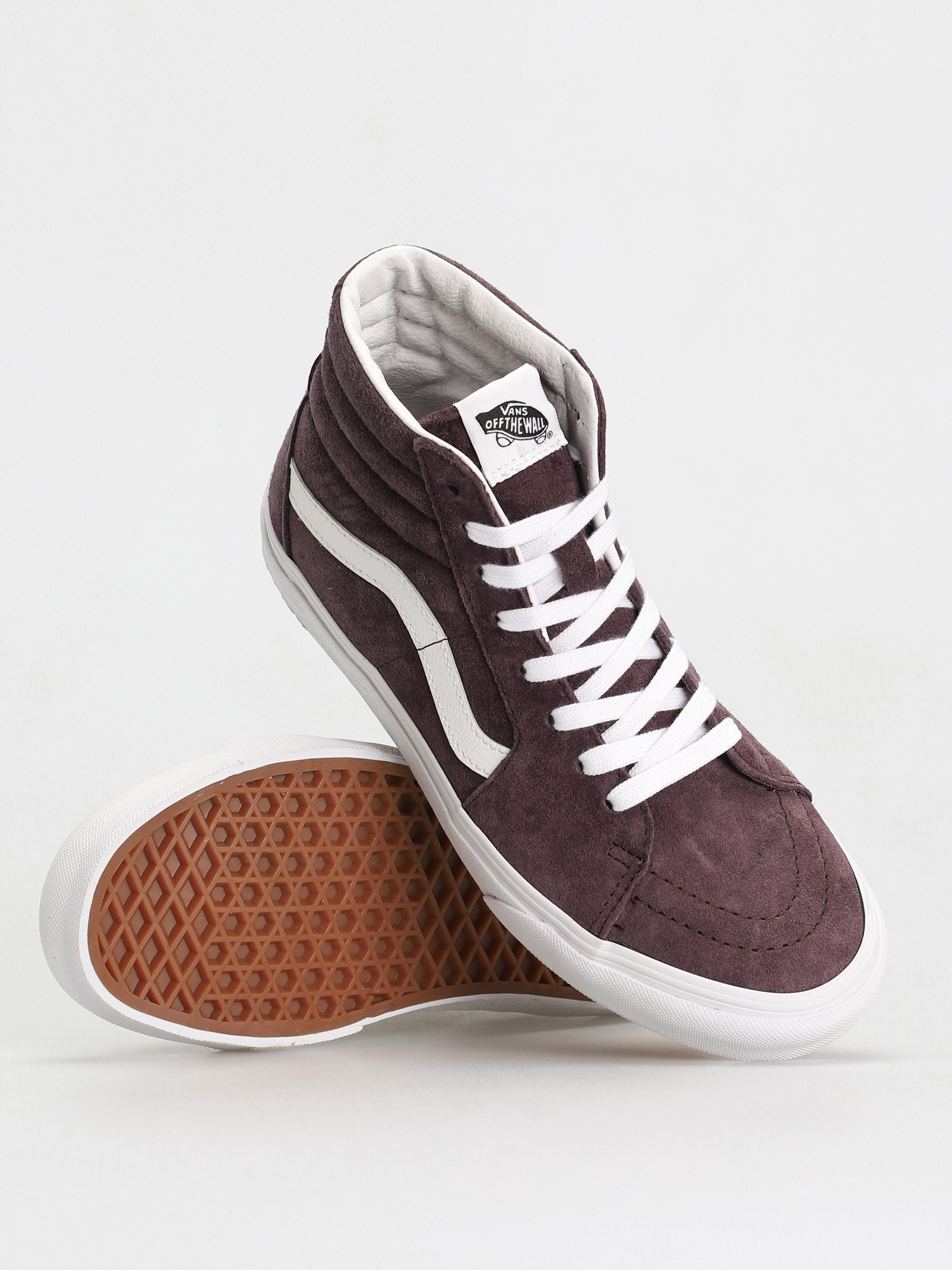 Topánky Vans Sk8 Hi (pig suede wine tasting)