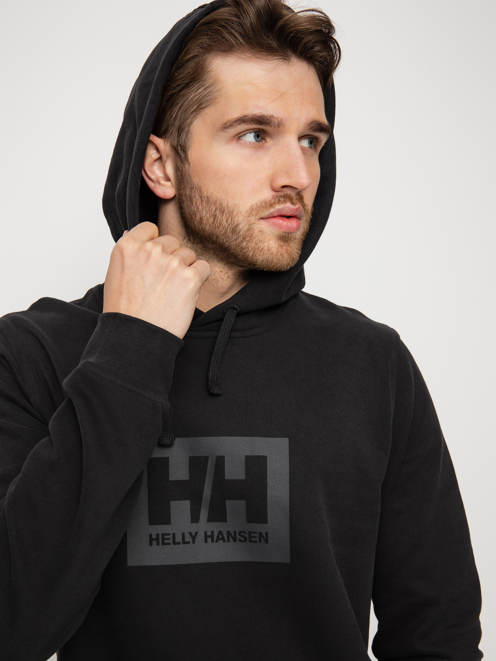 Mikina s kapucňou Helly Hansen Box HD (black)