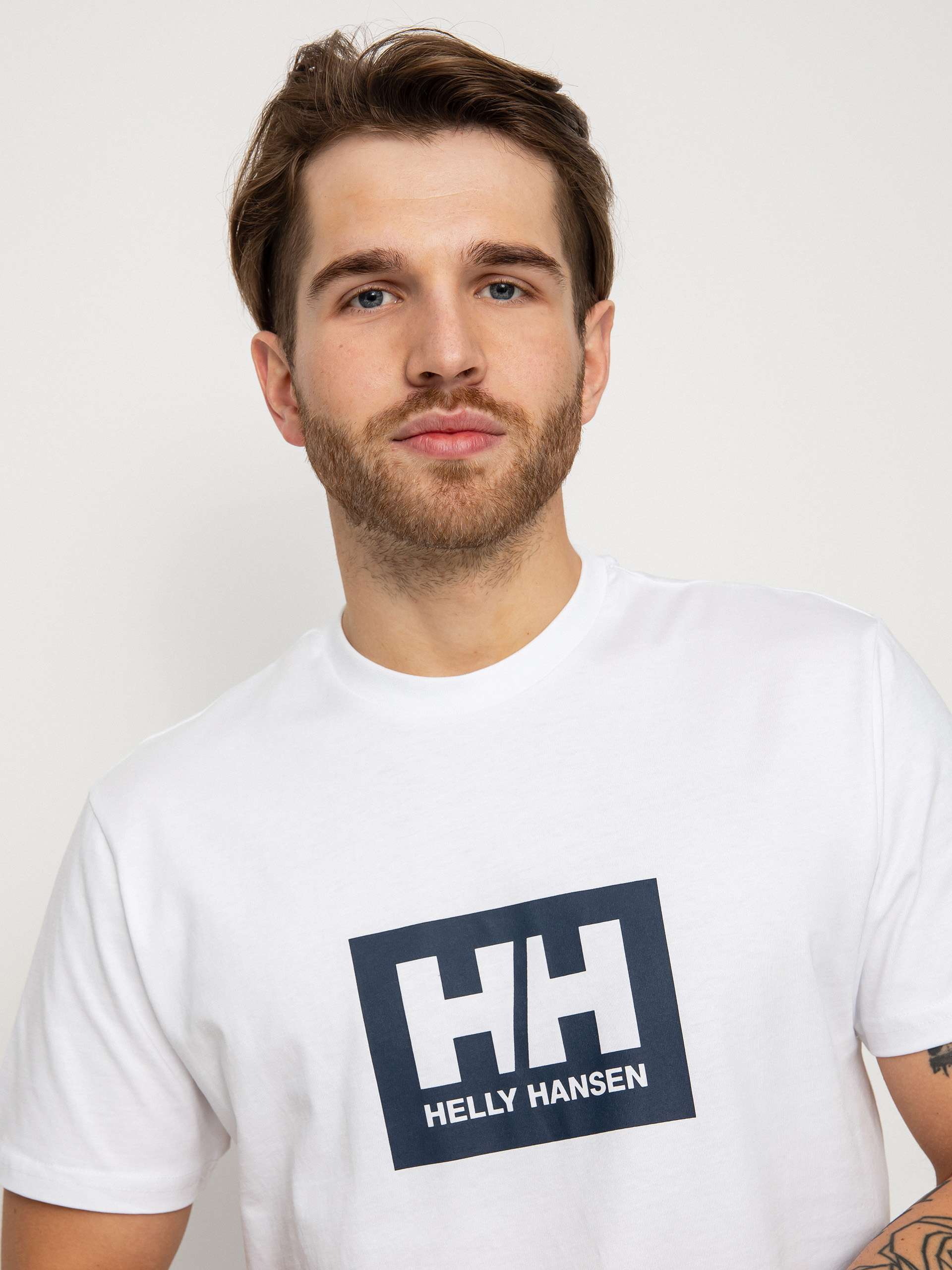 Tričko Helly Hansen Box (white)