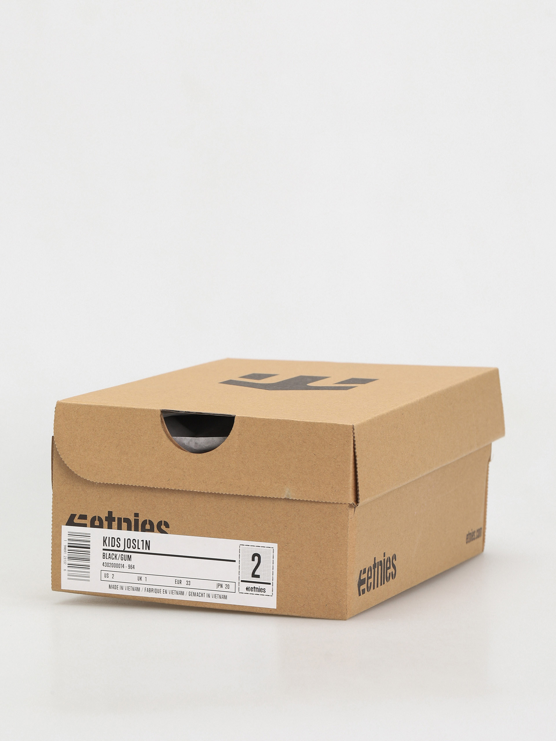 Topánky Etnies Kids Josl1N JR (black/gum)