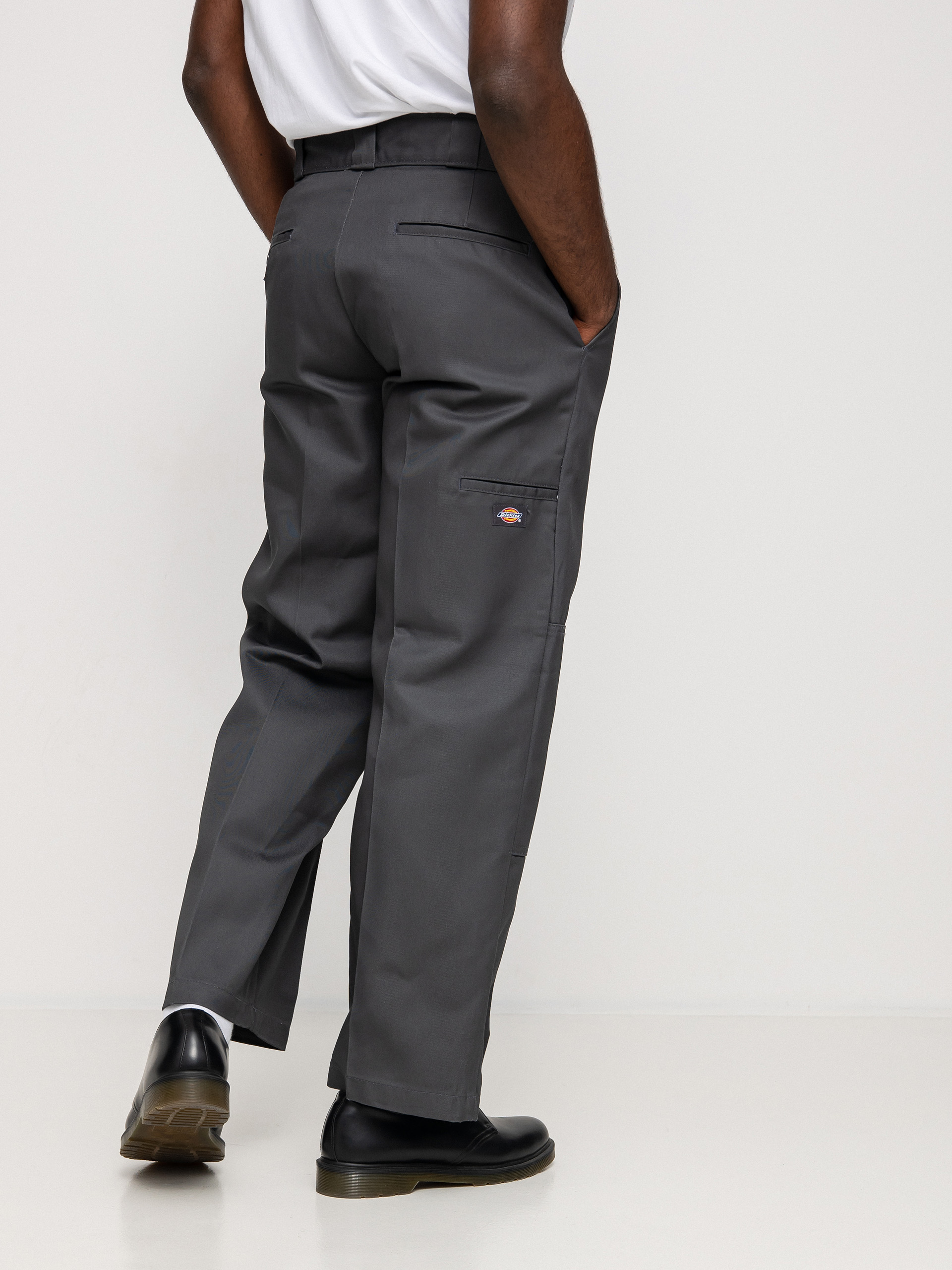 Nohavice Dickies Double Knee (charcoal grey)