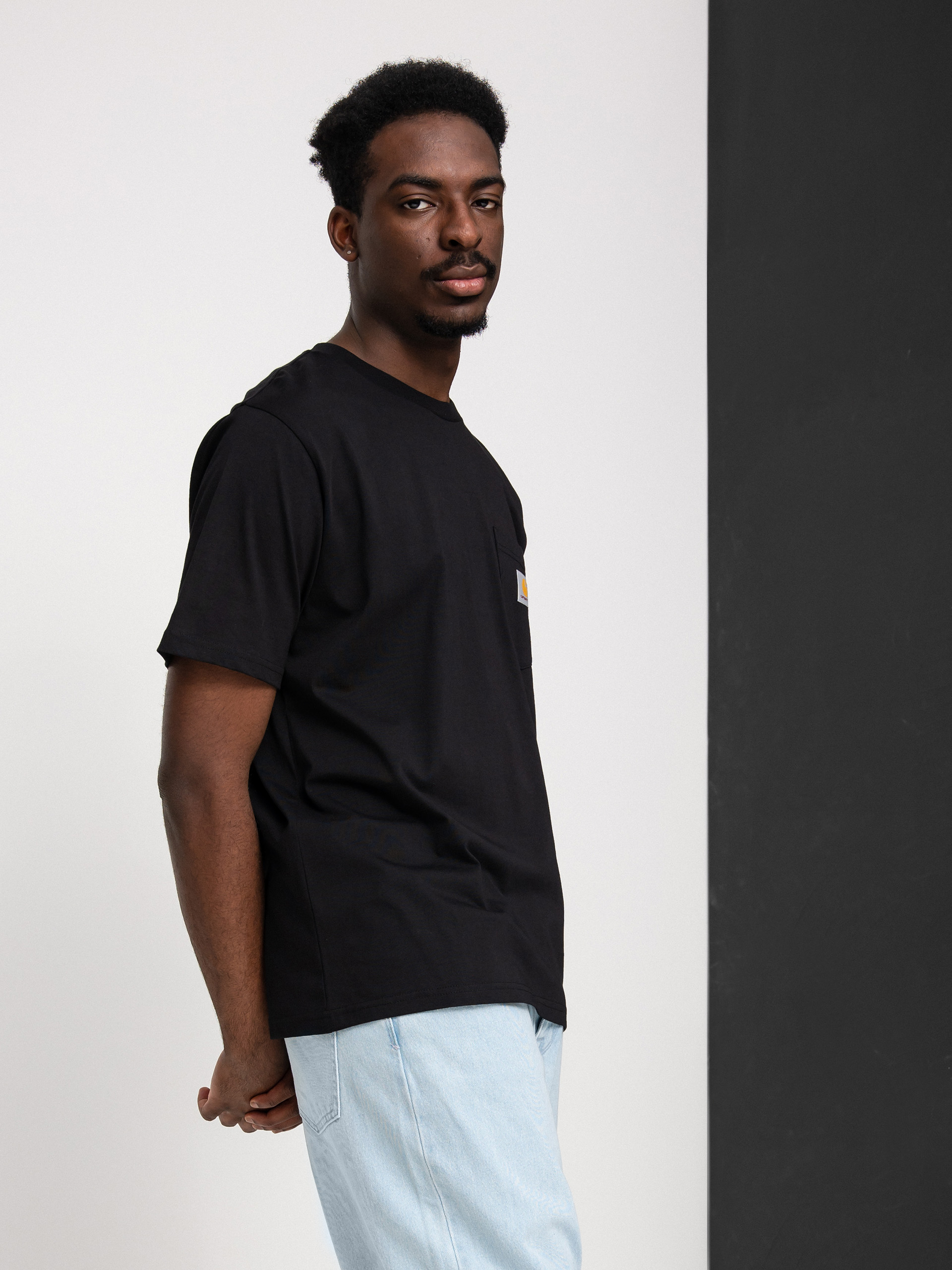 Tričko Carhartt WIP Pocket (black)