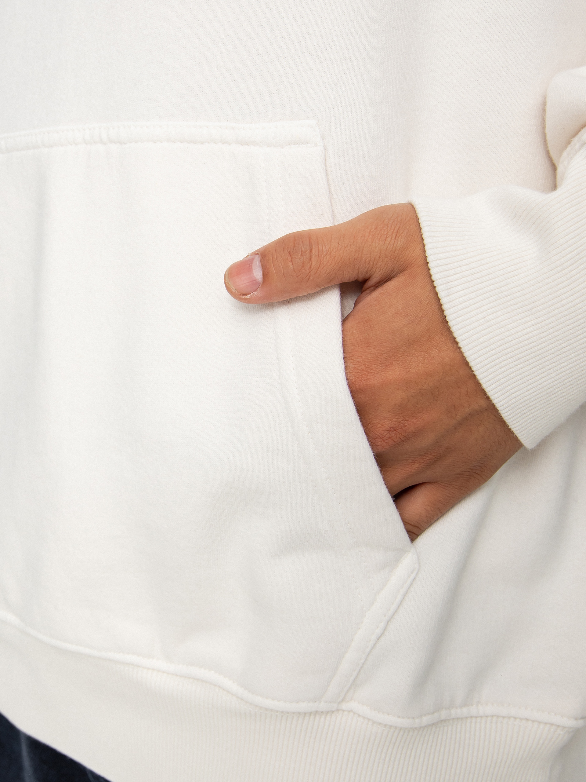 Mikina s kapucňou Dickies Icon Washed HD (ecru)