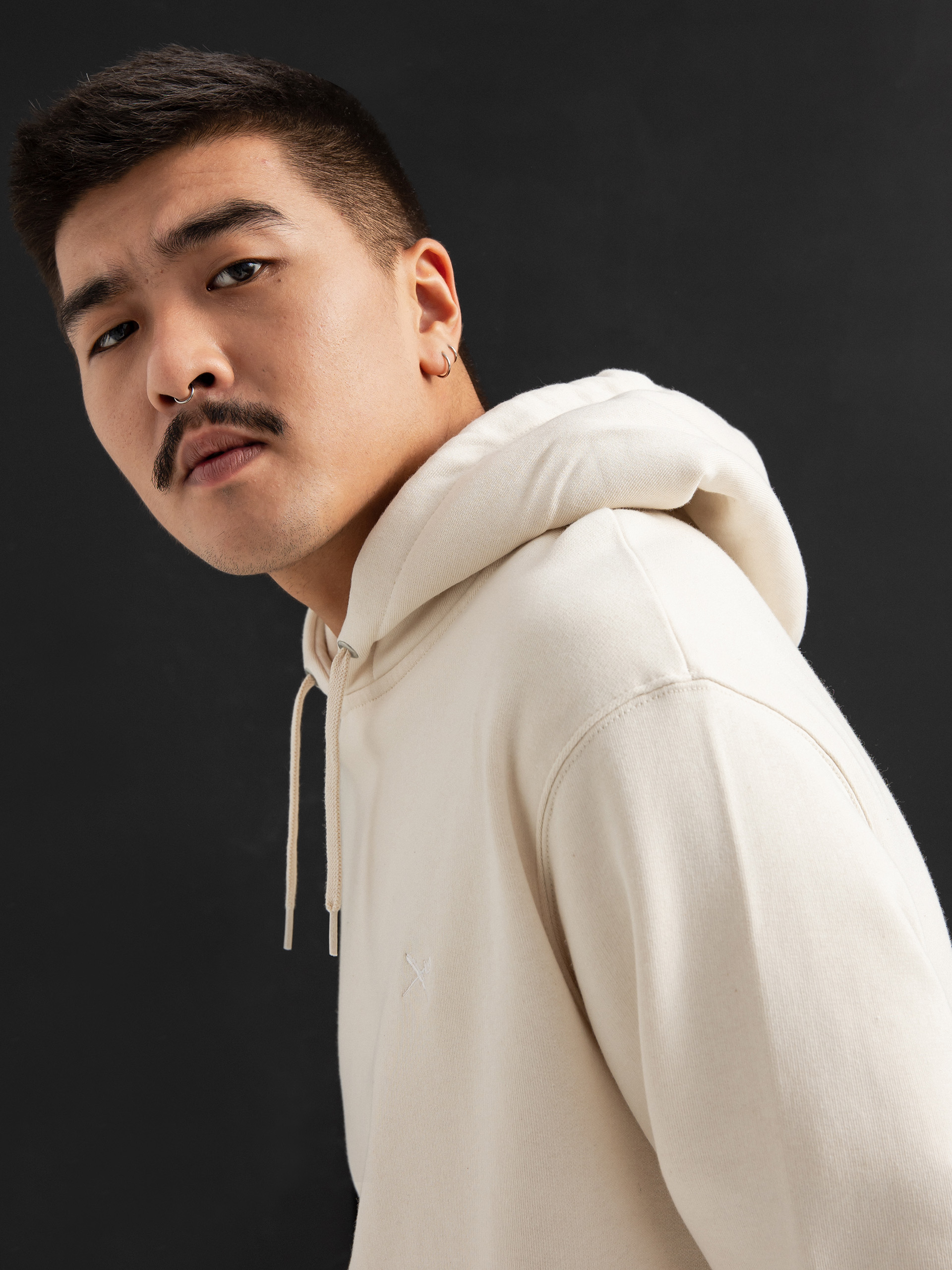 Mikina s kapucňou Iriedaily Mini Flag 2 HD (undyed)