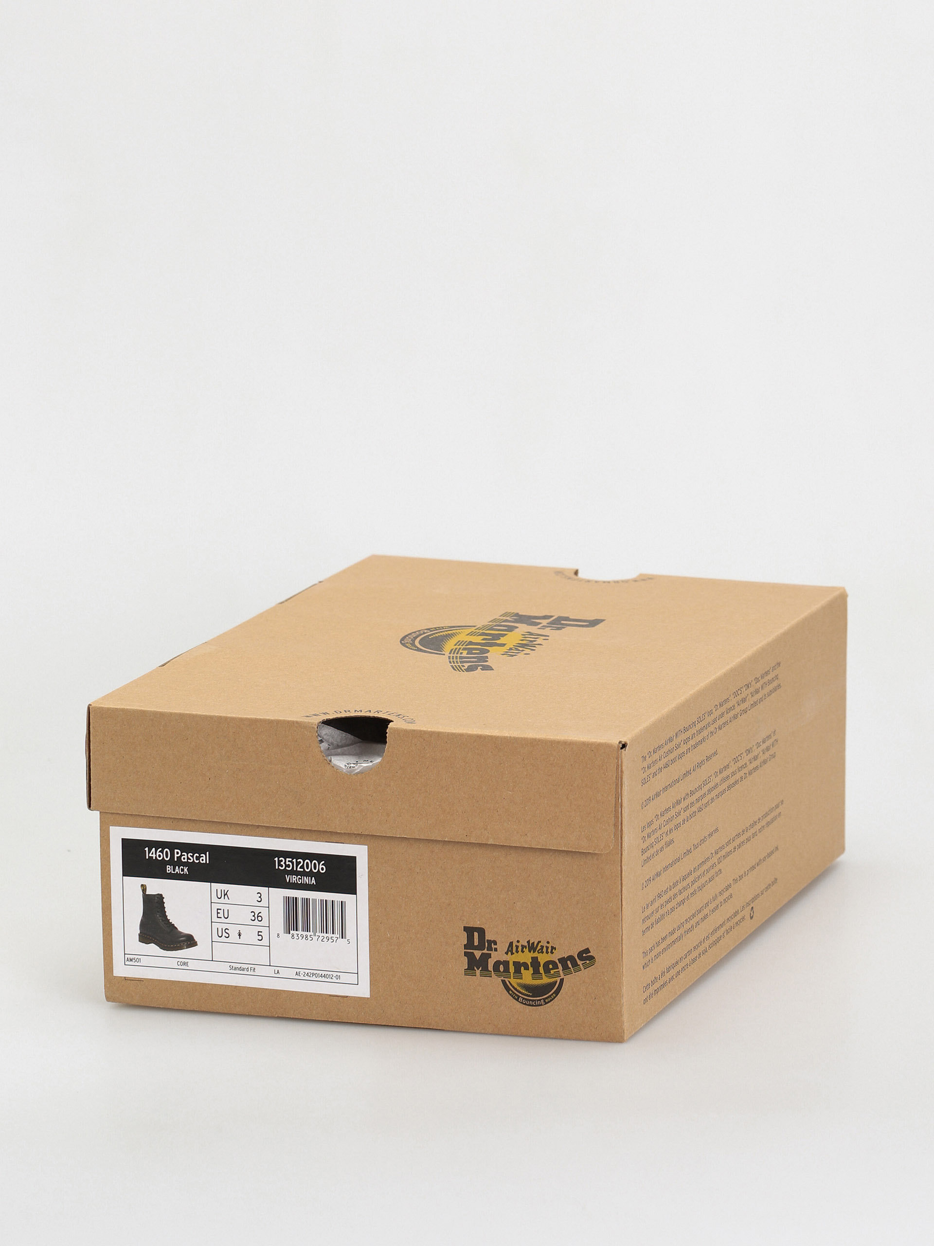 Topánky Dr. Martens 1460 Pascal Wmn (black virginia)