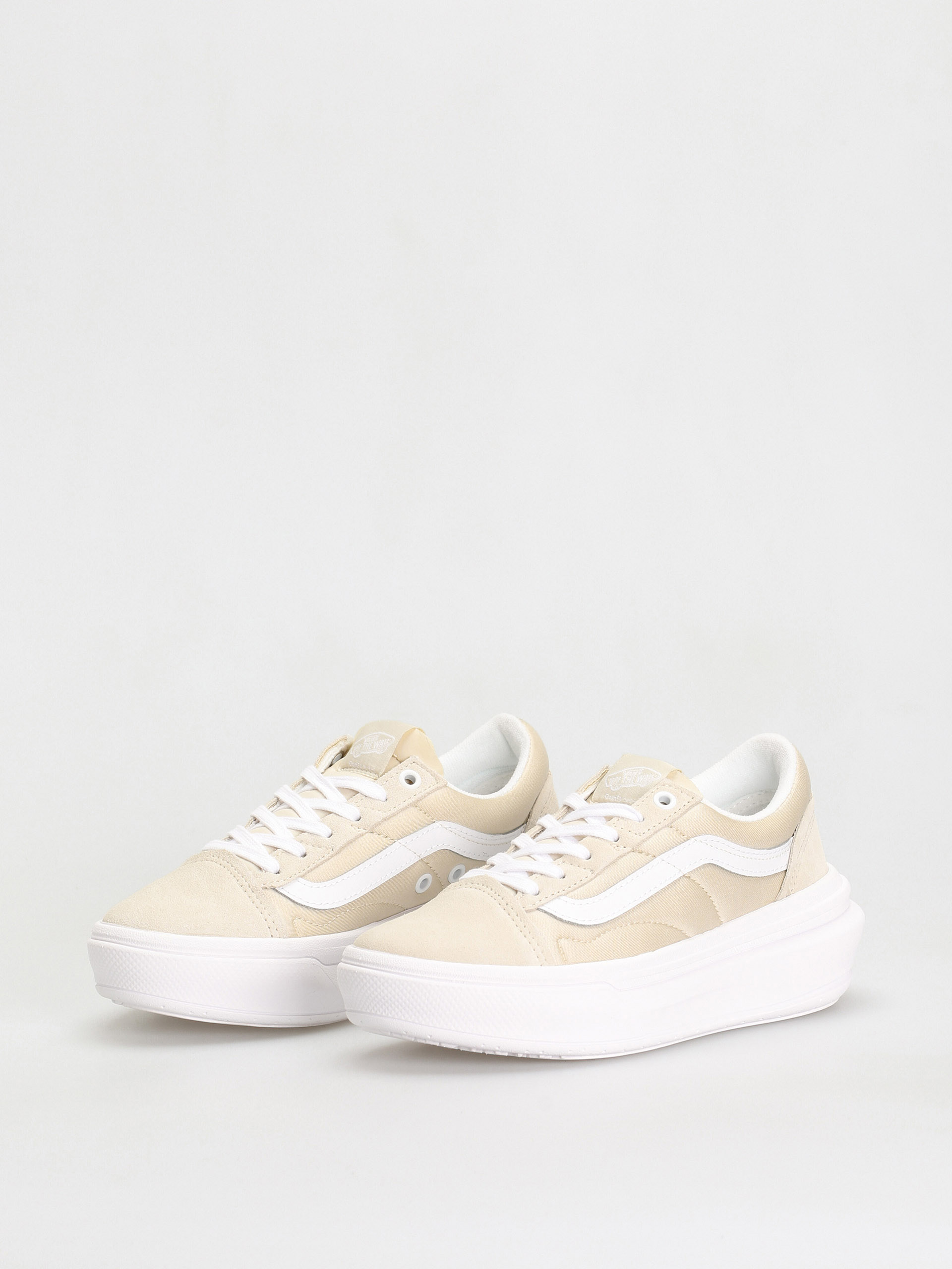 Topánky Vans Old Skool Overt CC (sand/white)