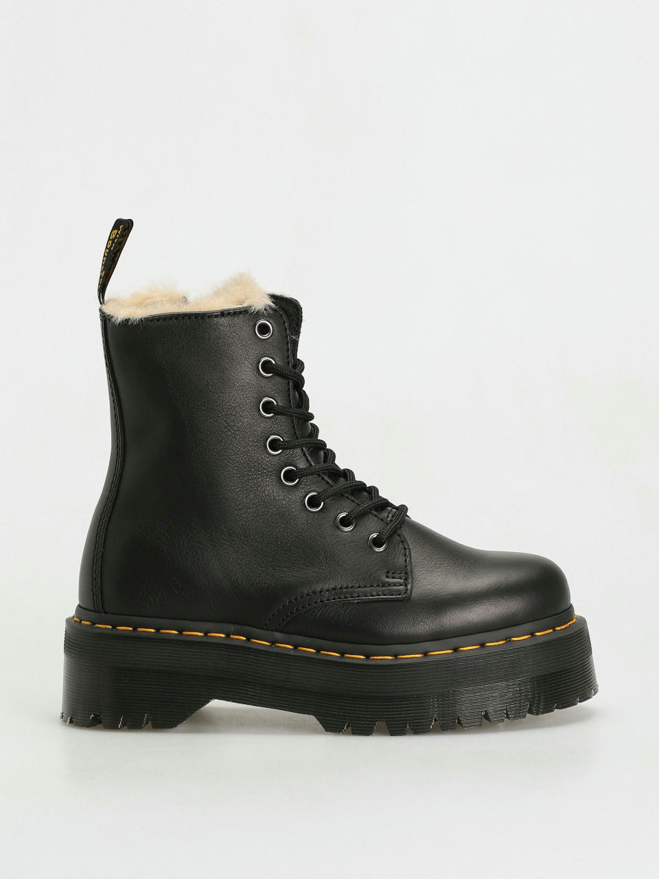 Topánky Dr. Martens Jadon FL Wmn (black pisa natural em toby 900g)