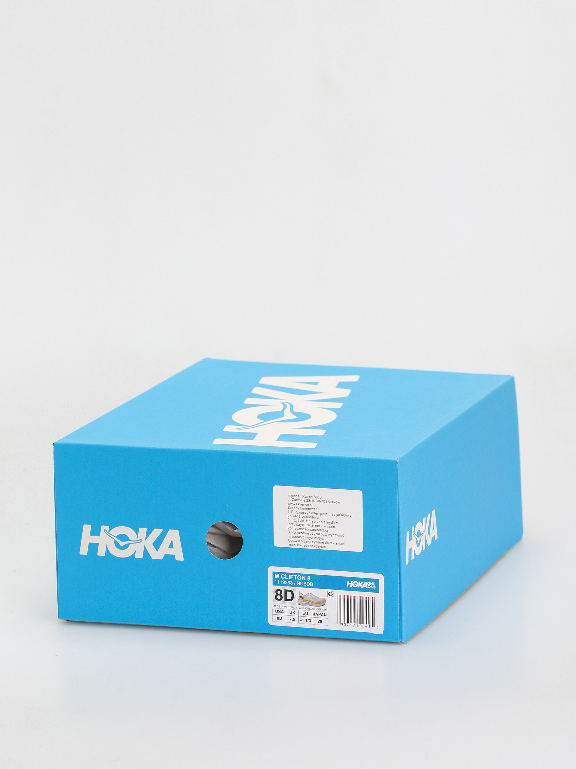 Topánky Hoka One One Clifton 8 (nimbus cloud/blanc de blanc)