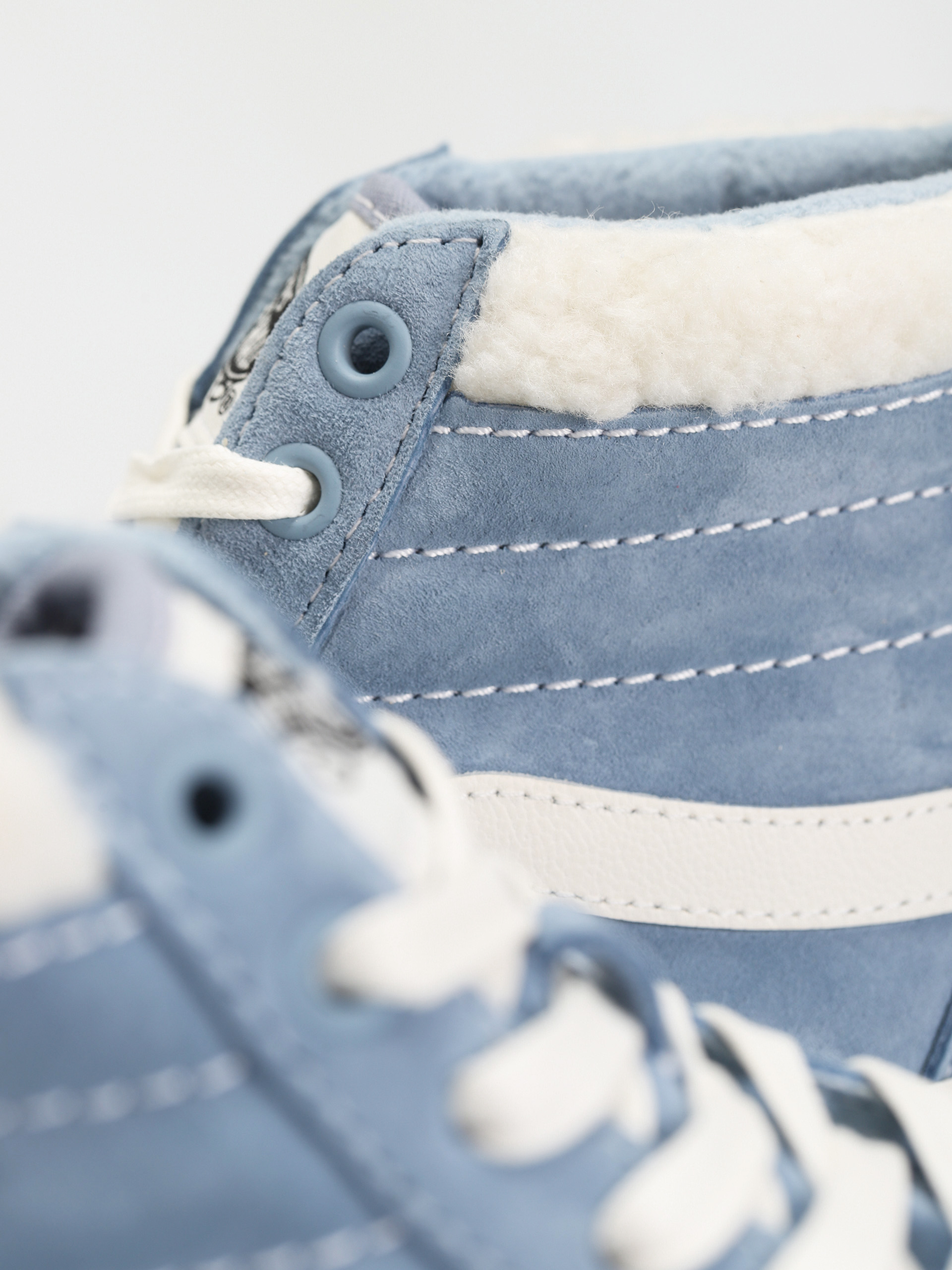 Topánky Vans Sk8 Hi MTE 1 (suede/sherpa ashley blue)