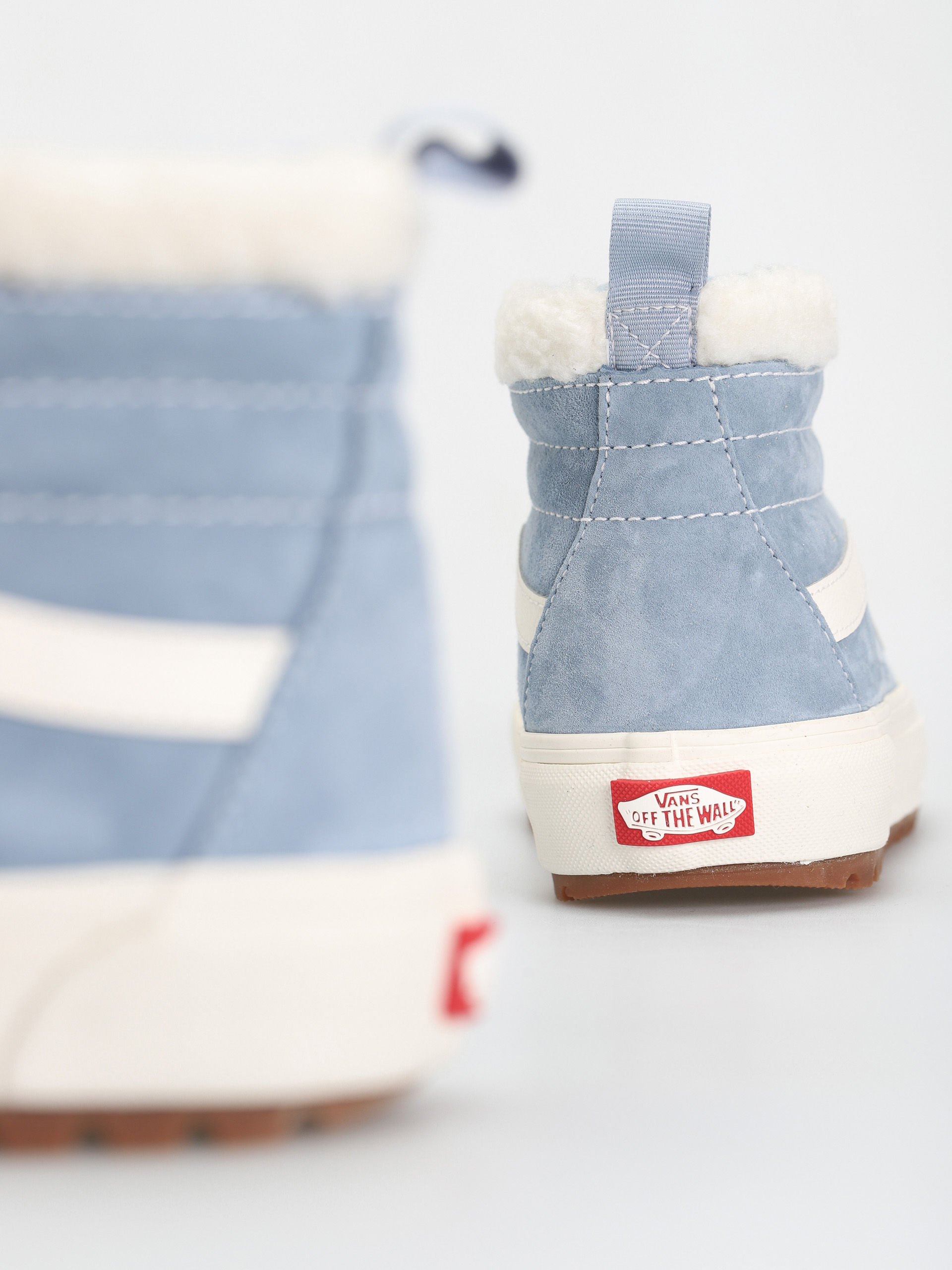 Topánky Vans Sk8 Hi MTE 1 (suede/sherpa ashley blue)