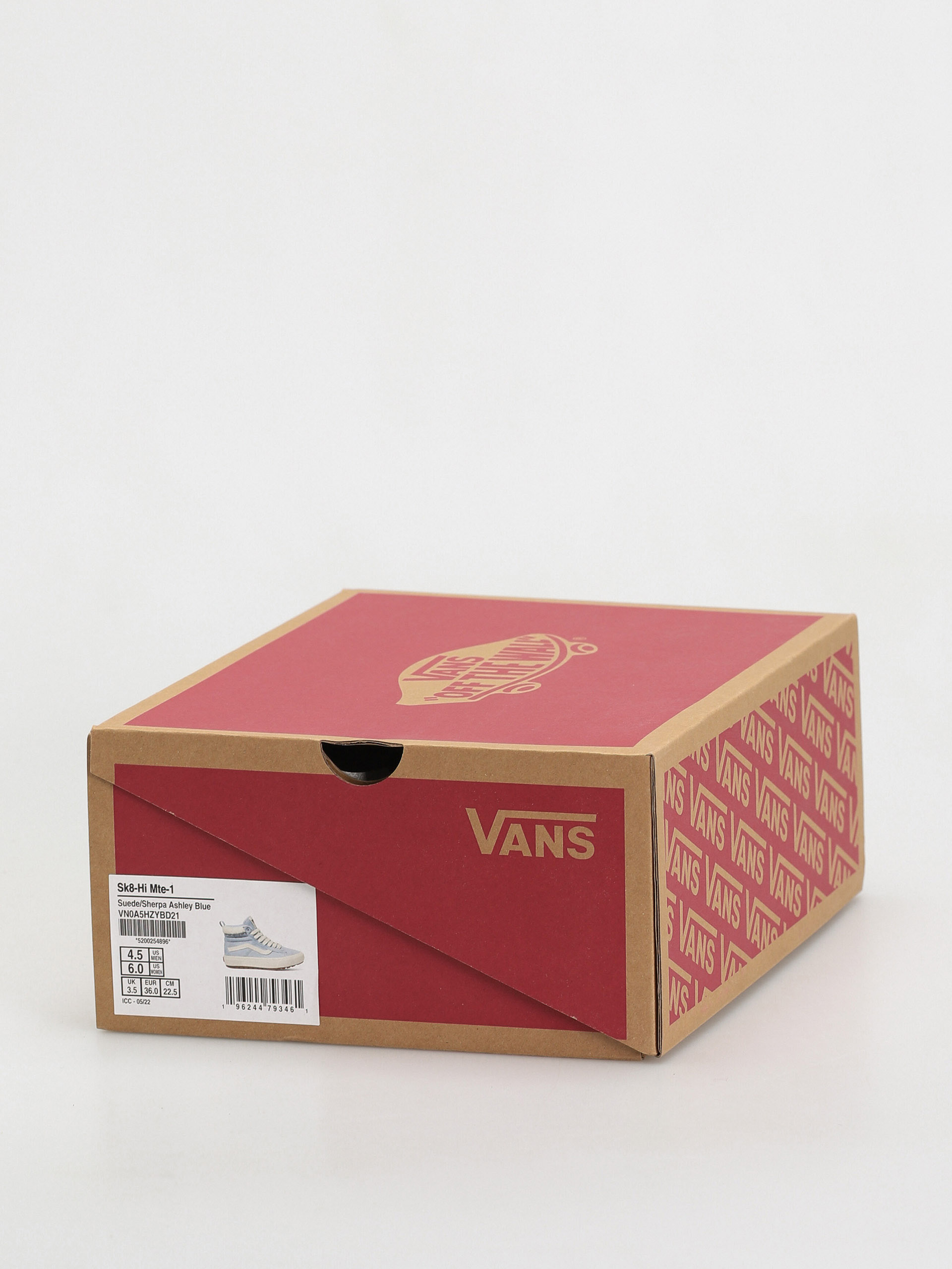 Topánky Vans Sk8 Hi MTE 1 (suede/sherpa ashley blue)