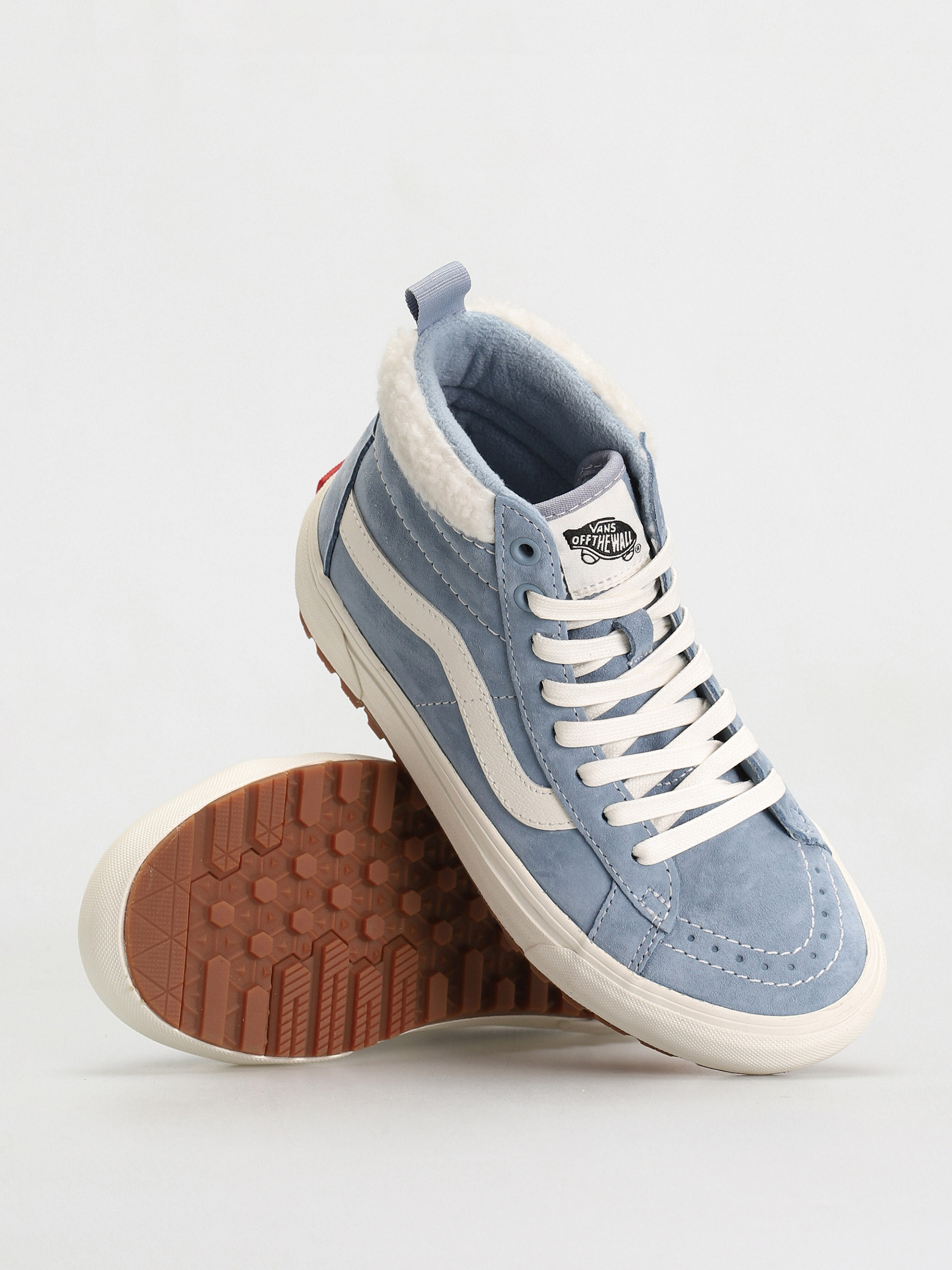 Topánky Vans Sk8 Hi MTE 1 (suede/sherpa ashley blue)