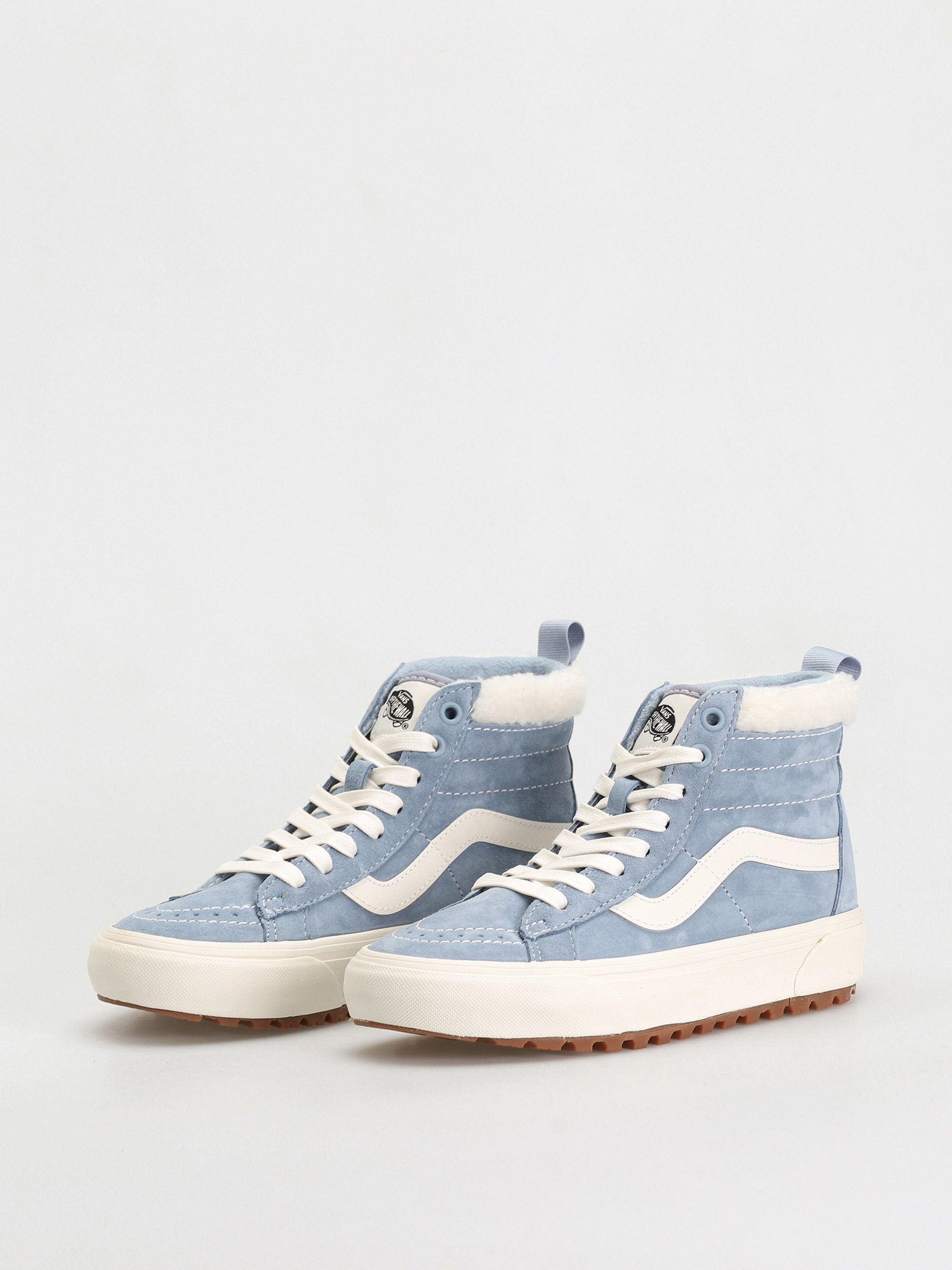 Topánky Vans Sk8 Hi MTE 1 (suede/sherpa ashley blue)