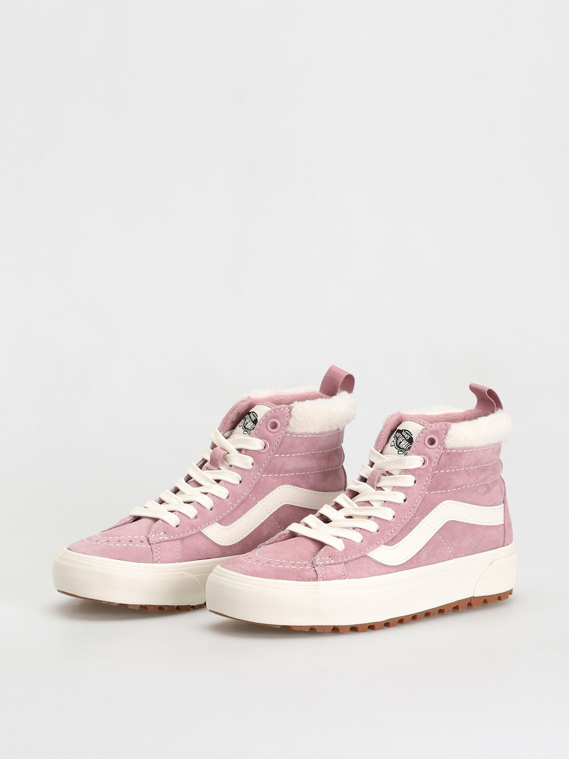 Topánky Vans Sk8 Hi MTE 1 (suede/sherpa lilas)