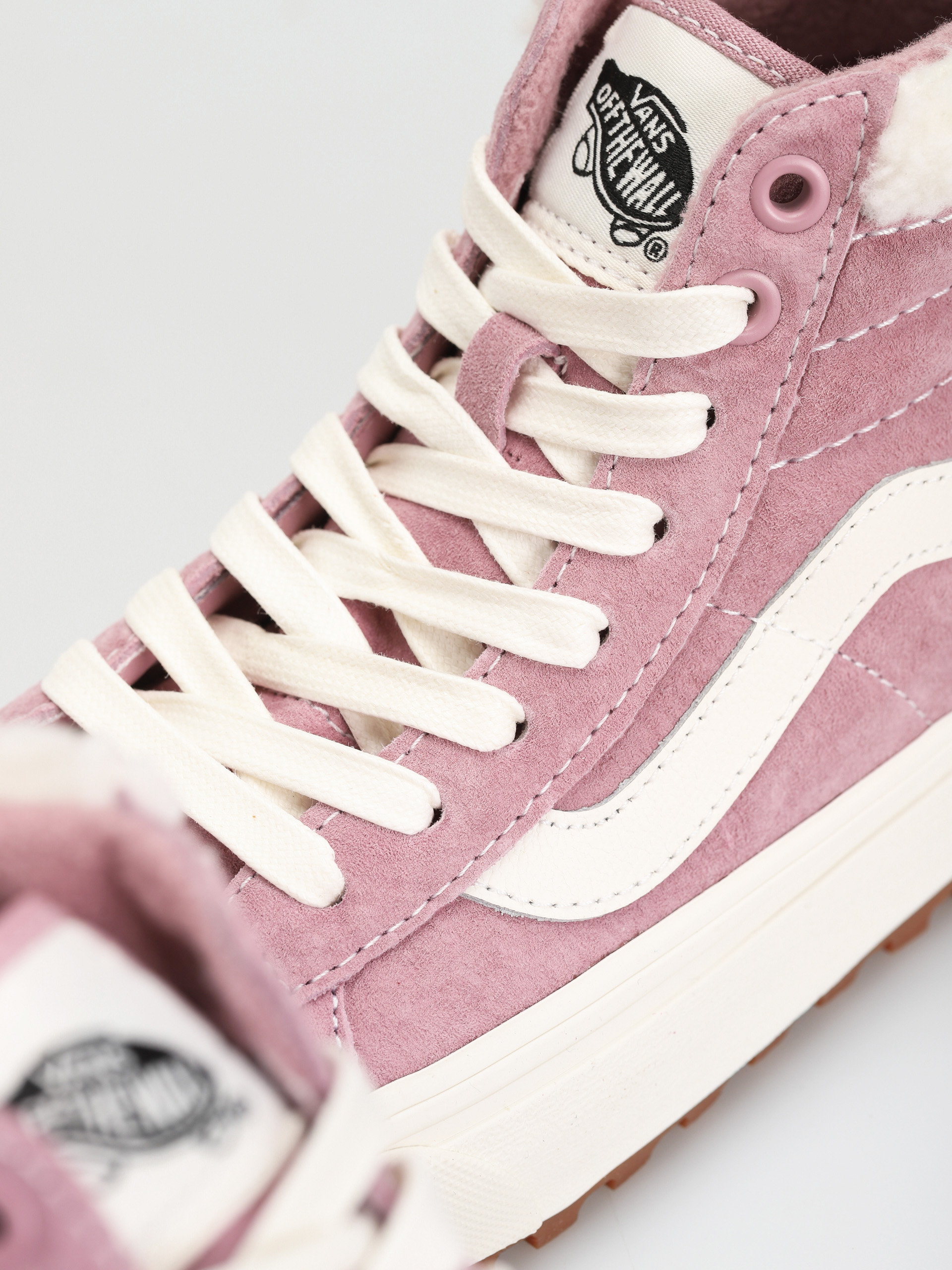 Topánky Vans Sk8 Hi MTE 1 (suede/sherpa lilas)