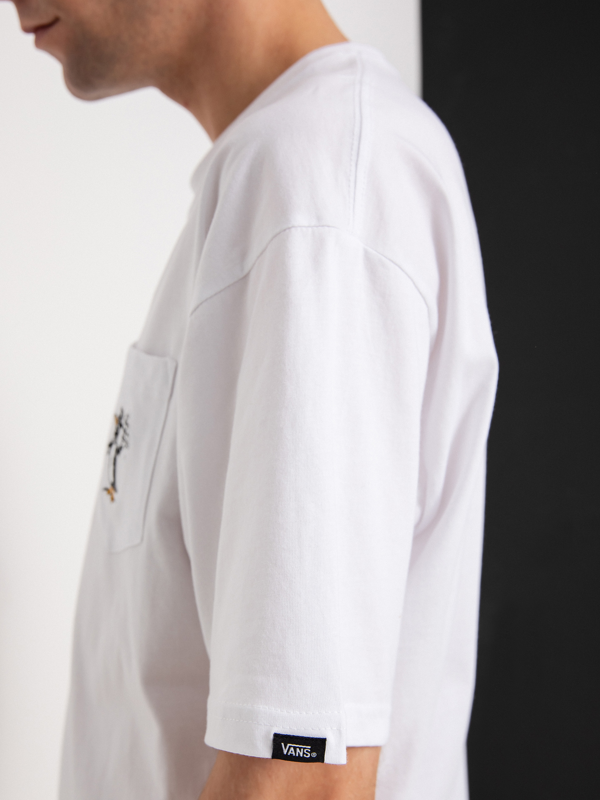 Tričko Vans Checkerboard Research (checkerboard research white)