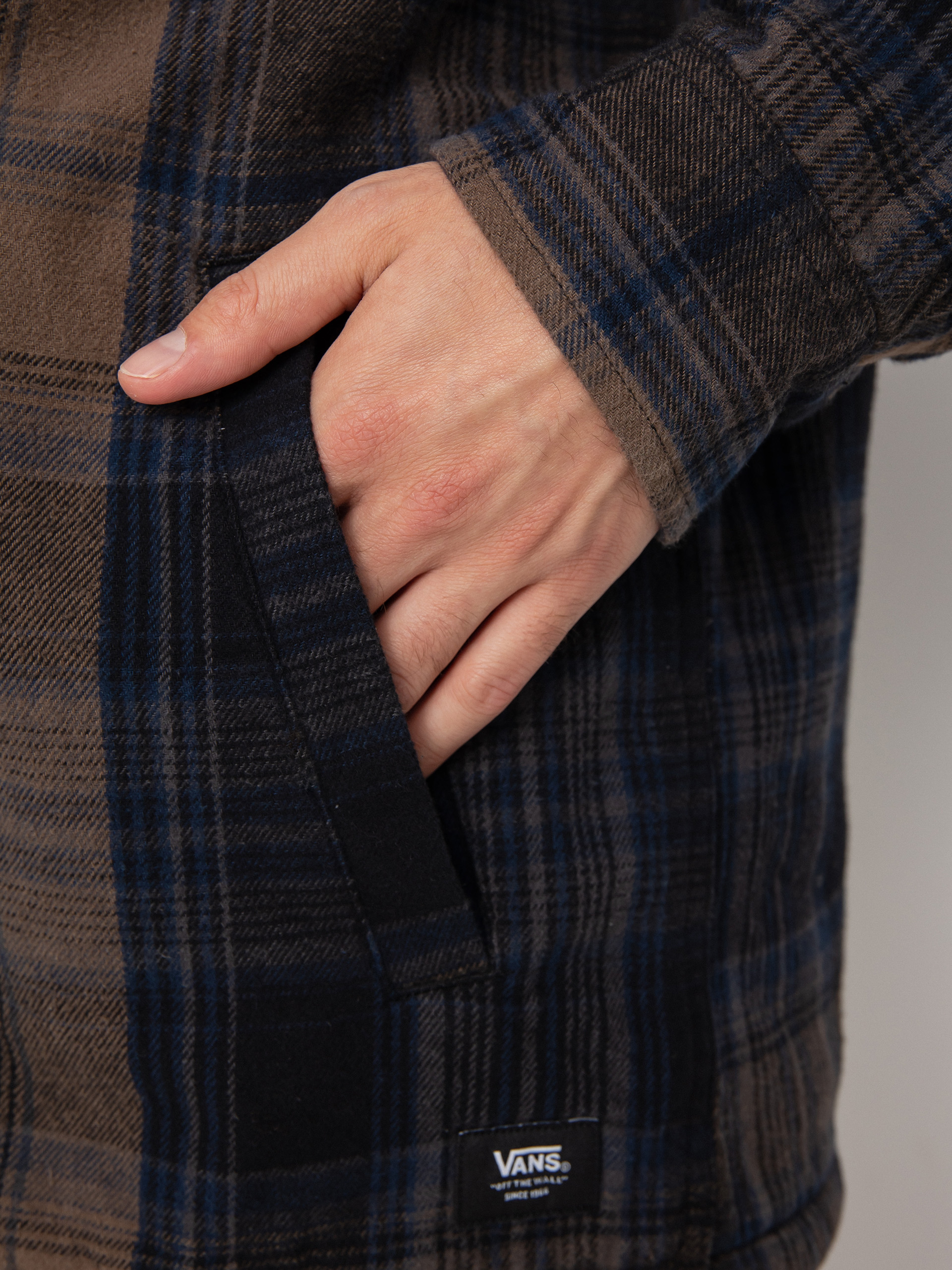 Košeľa Vans Howard (black/canteen)