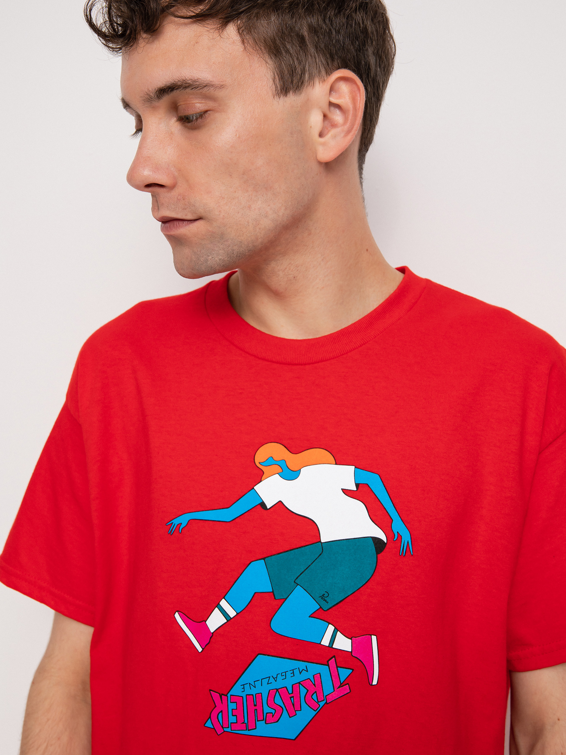 Tričko Thrasher Trasher Tre (red)