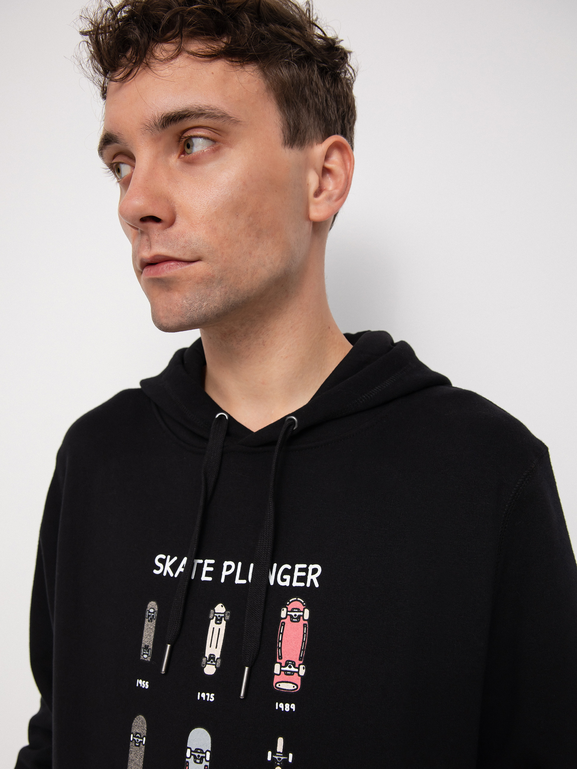 Mikina Circa Plunger (black)