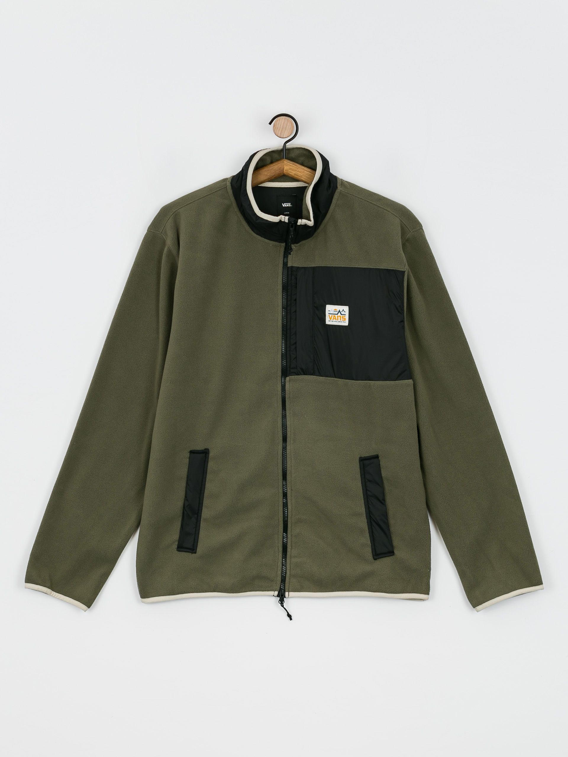 Pánsky Flisová mikina Vans Mt Full Zip (grape leaf/black)