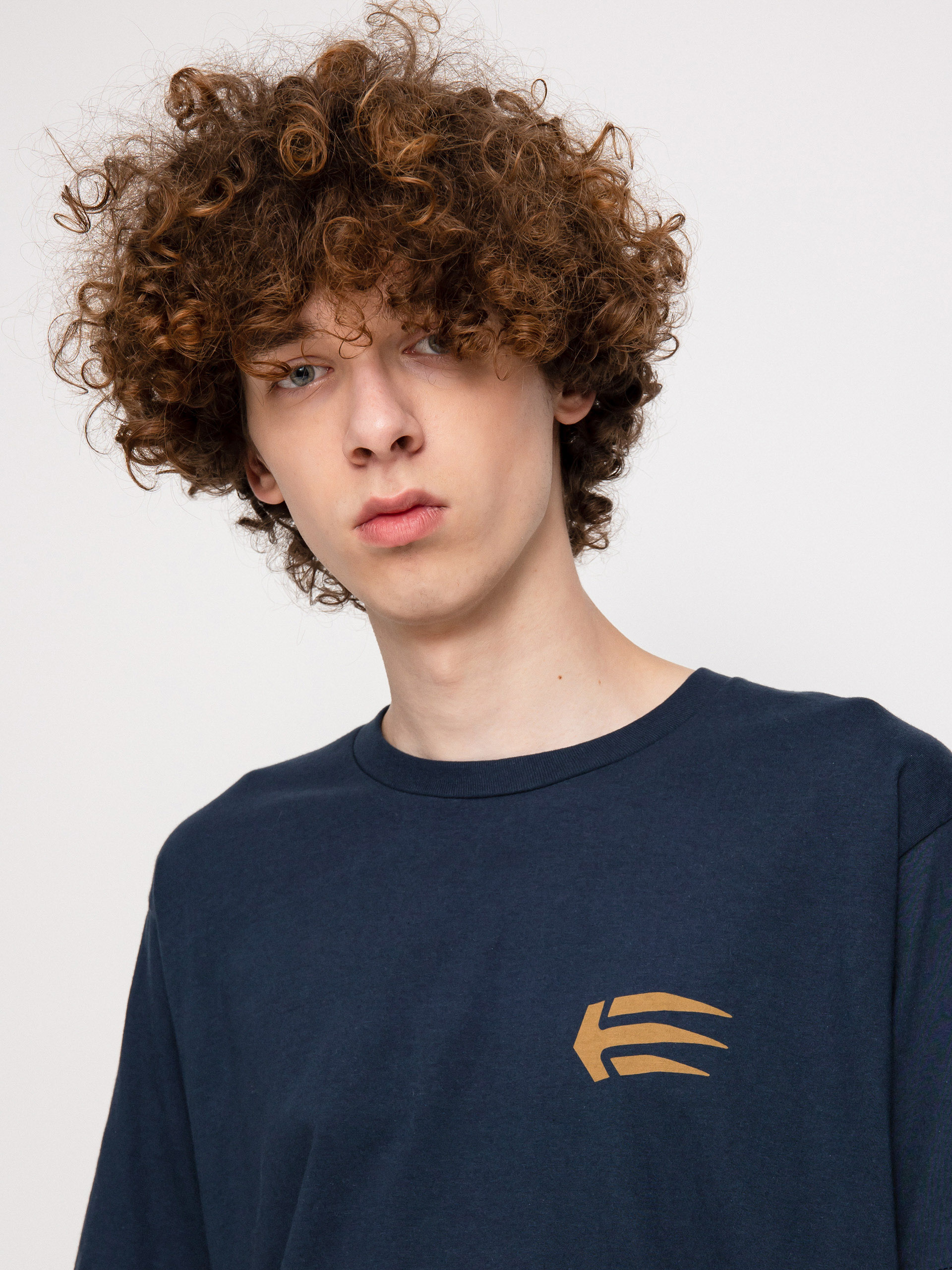 Tričko Etnies Joslin (navy/gold)