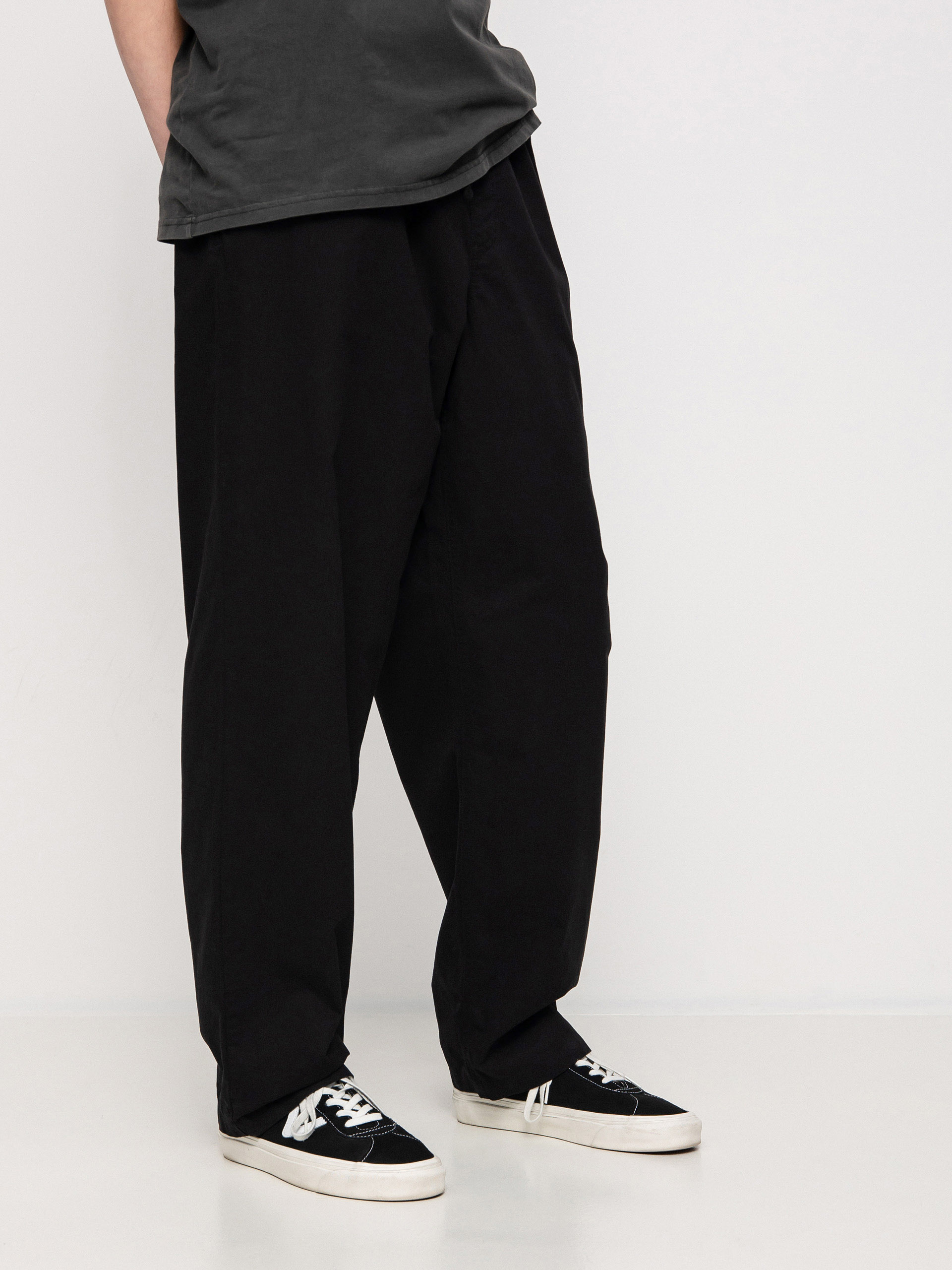 Nohavice Vans Range Baggy Tapered Elastic Waist (black)