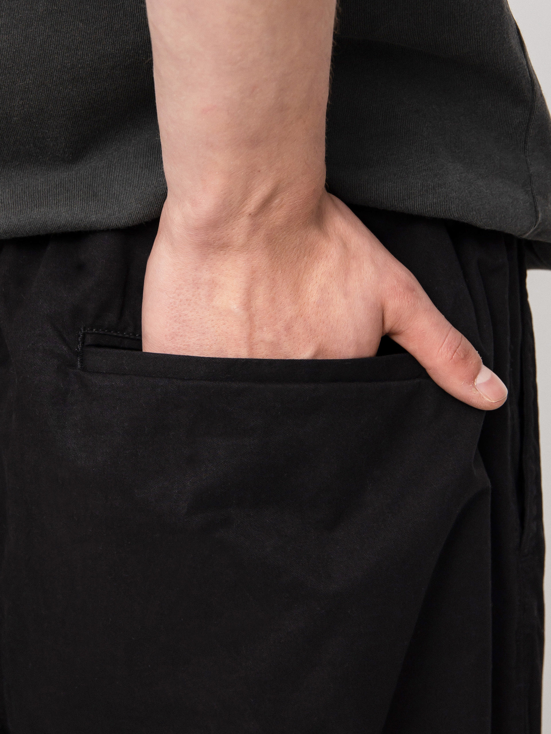 Nohavice Vans Range Baggy Tapered Elastic Waist (black)