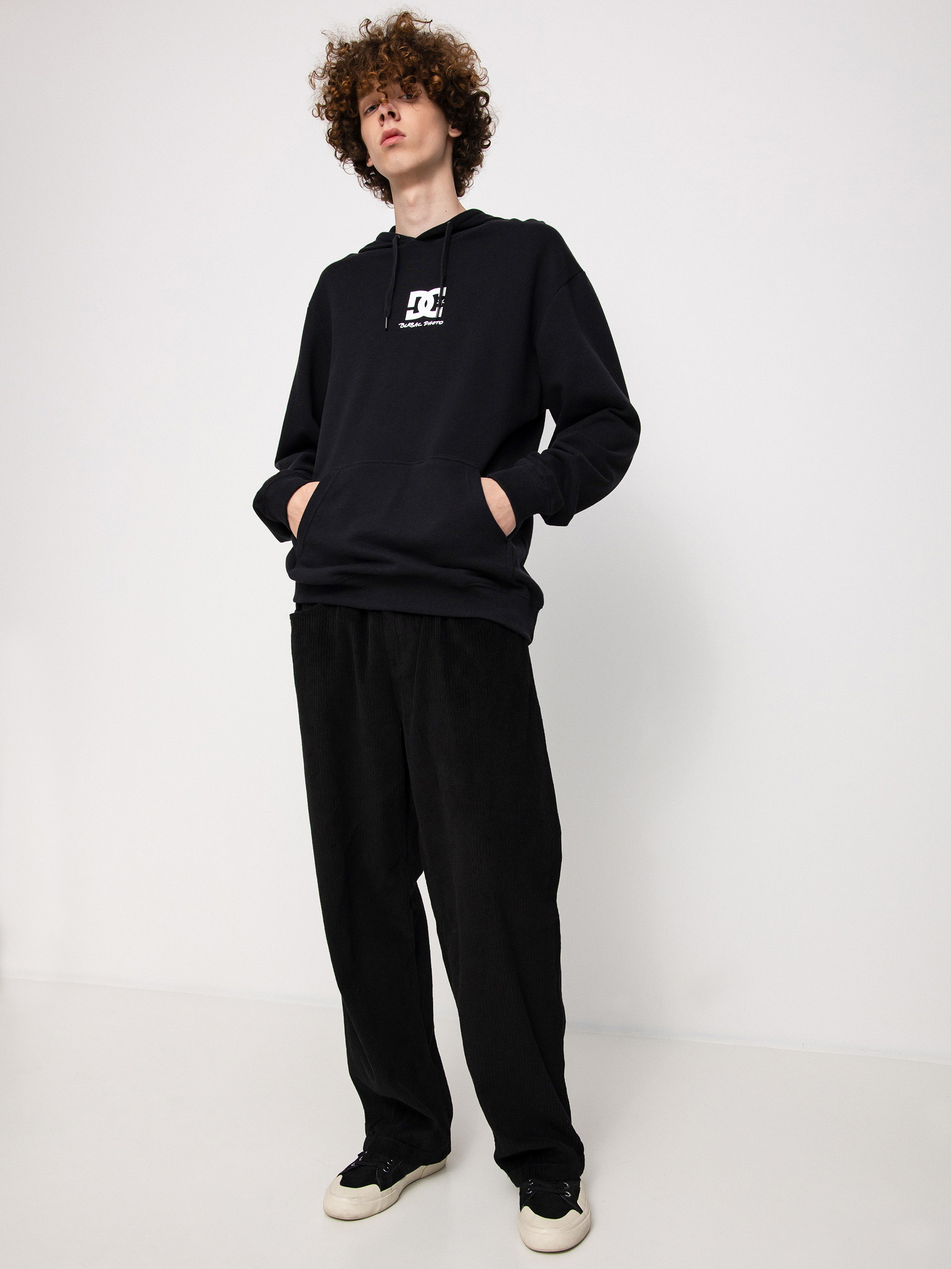 Mikina s kapucňou DC Blabac Wes HD (black)