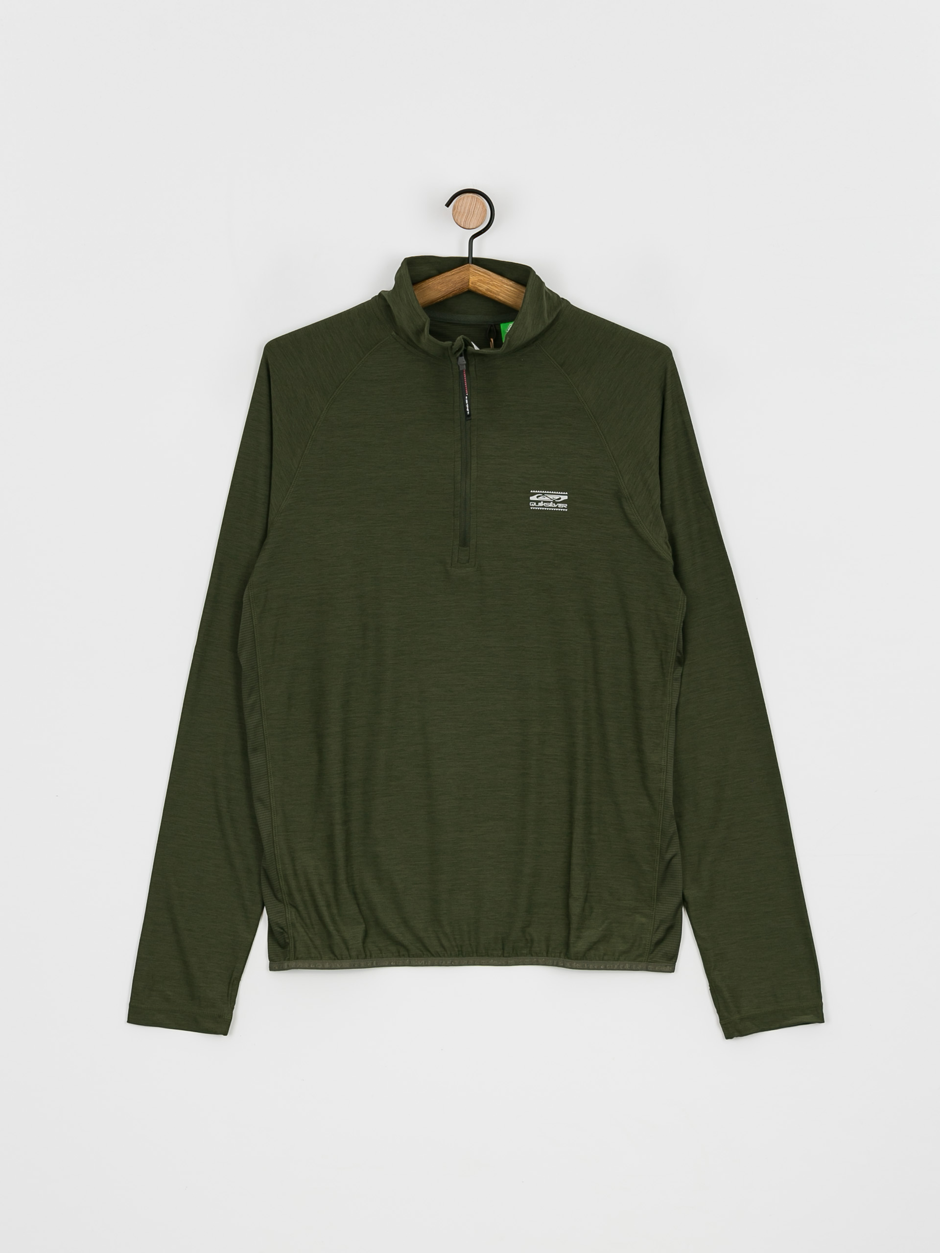 Pánsky Flisová mikina Quiksilver Coast Runner (grape leaf heather)