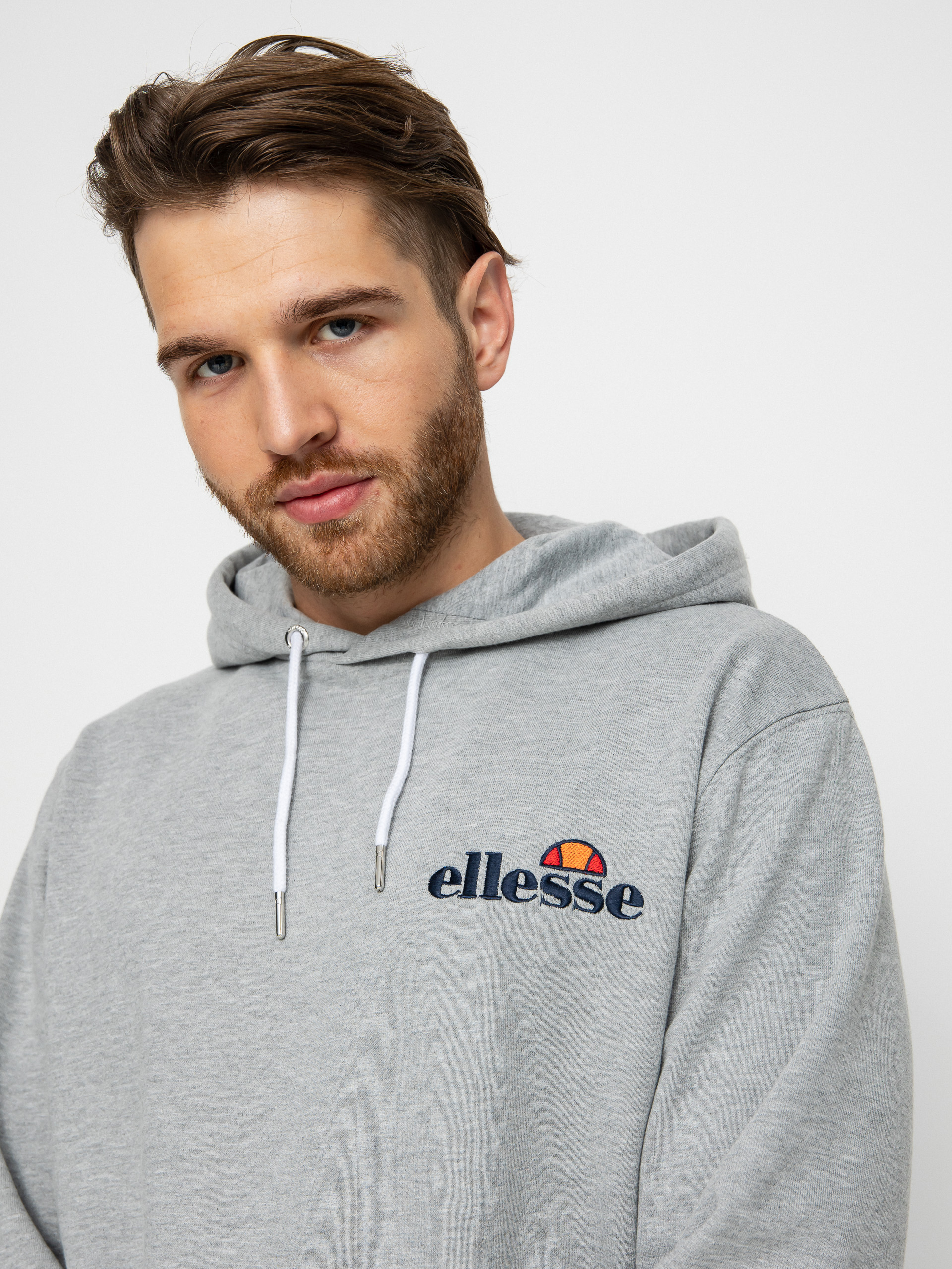 Mikina s kapucňou Ellesse Primero HD (grey marl)