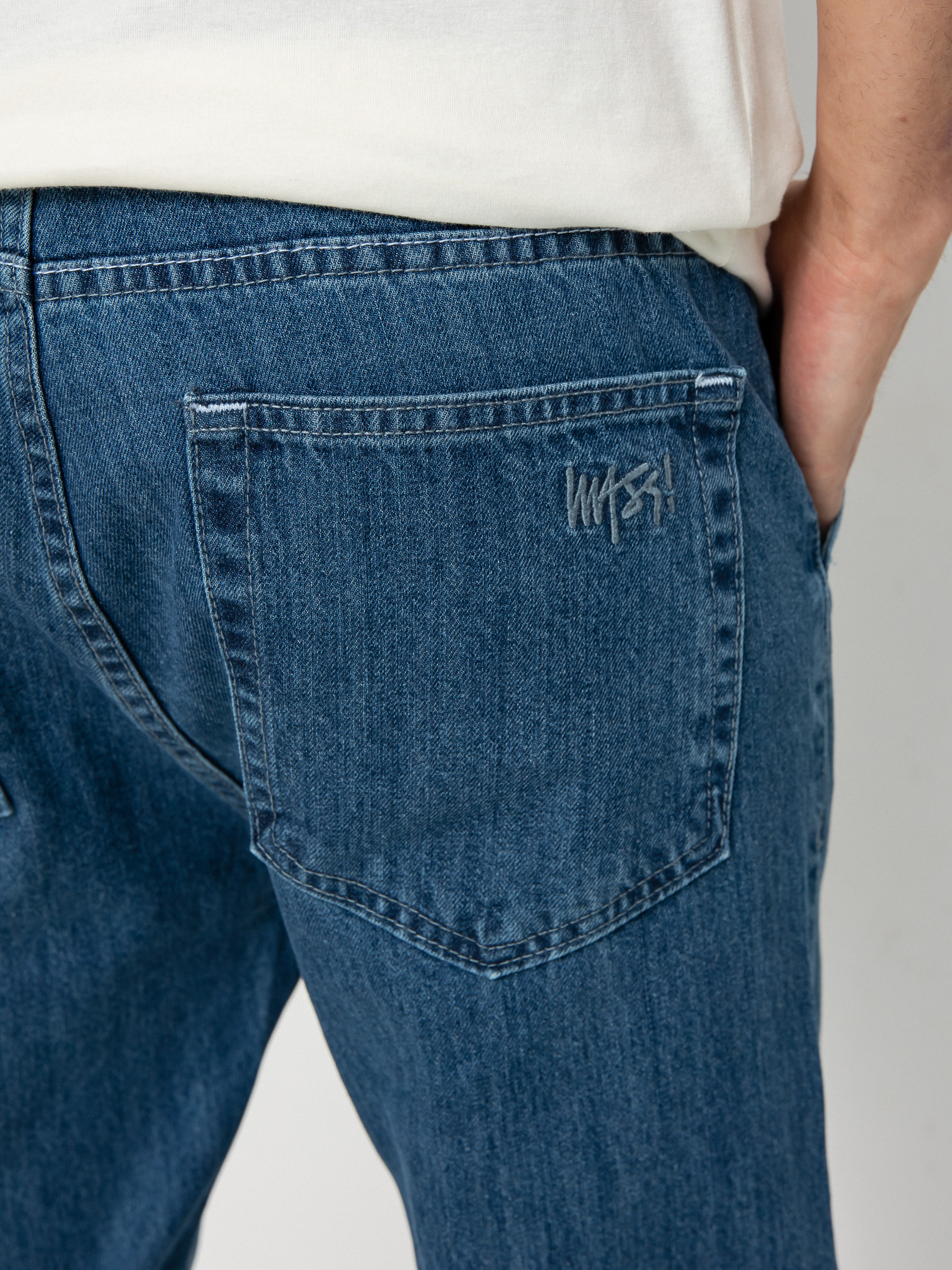 Nohavice MassDnm Signature 2.0 Joggers Jeans Sneaker Fit (blue)