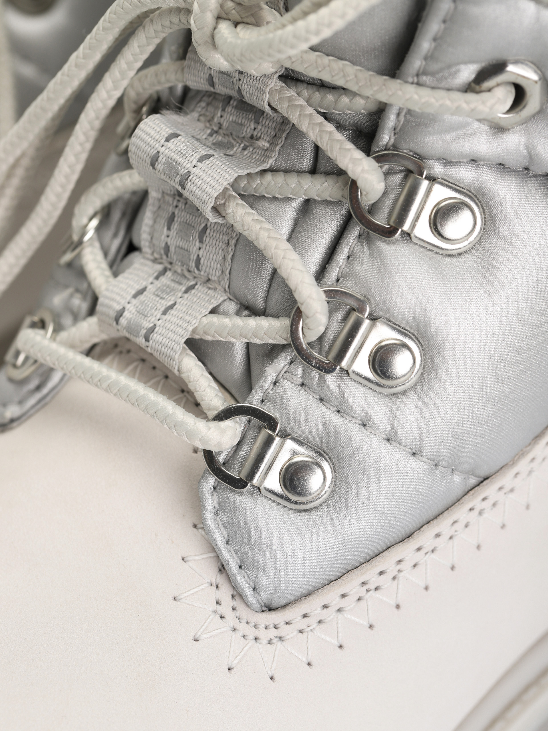 Topánky Timberland 6 Prem Puffer Bt Wp Wmn (white nubuck/silver)