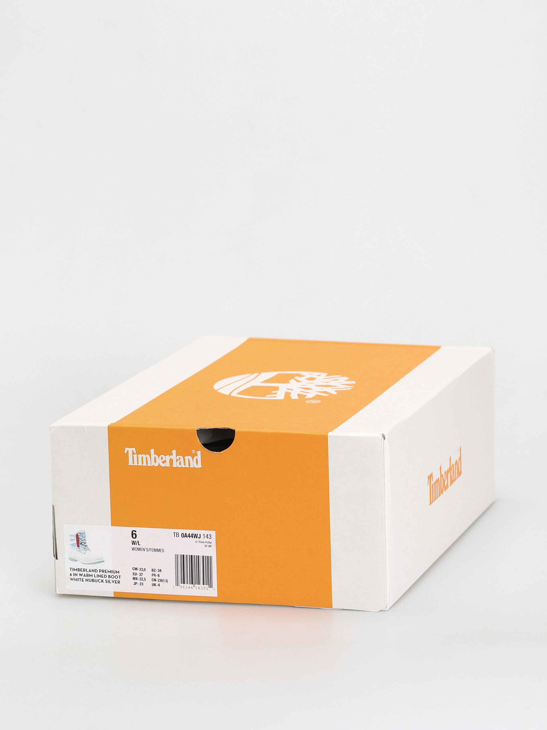 Topánky Timberland 6 Prem Puffer Bt Wp Wmn (white nubuck/silver)