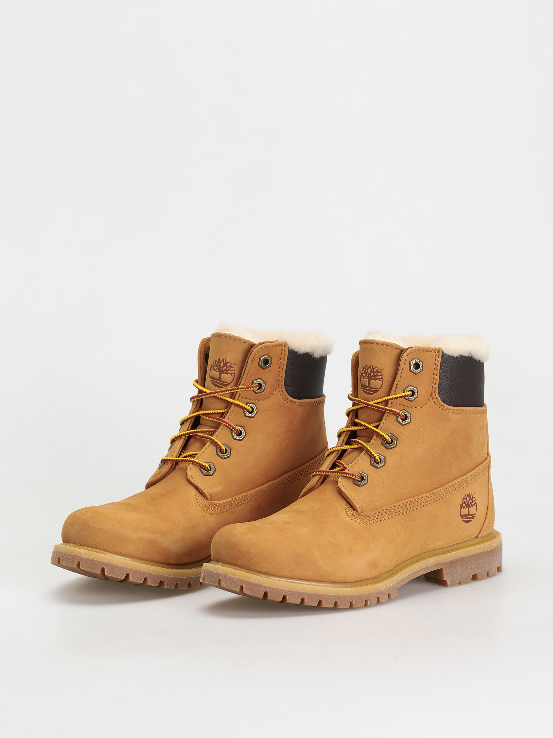Topánky Timberland 6In Premium Shearling Wmn (wheat nubuck)