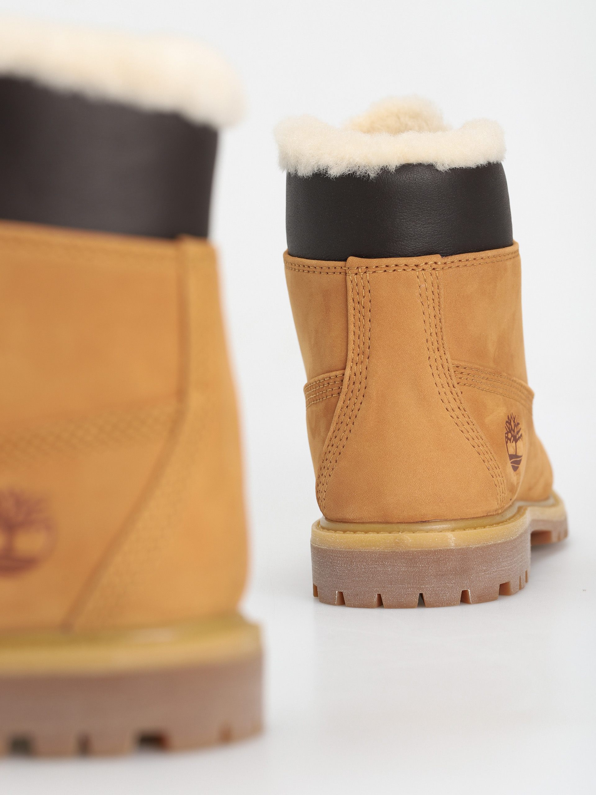 Topánky Timberland 6In Premium Shearling Wmn (wheat nubuck)