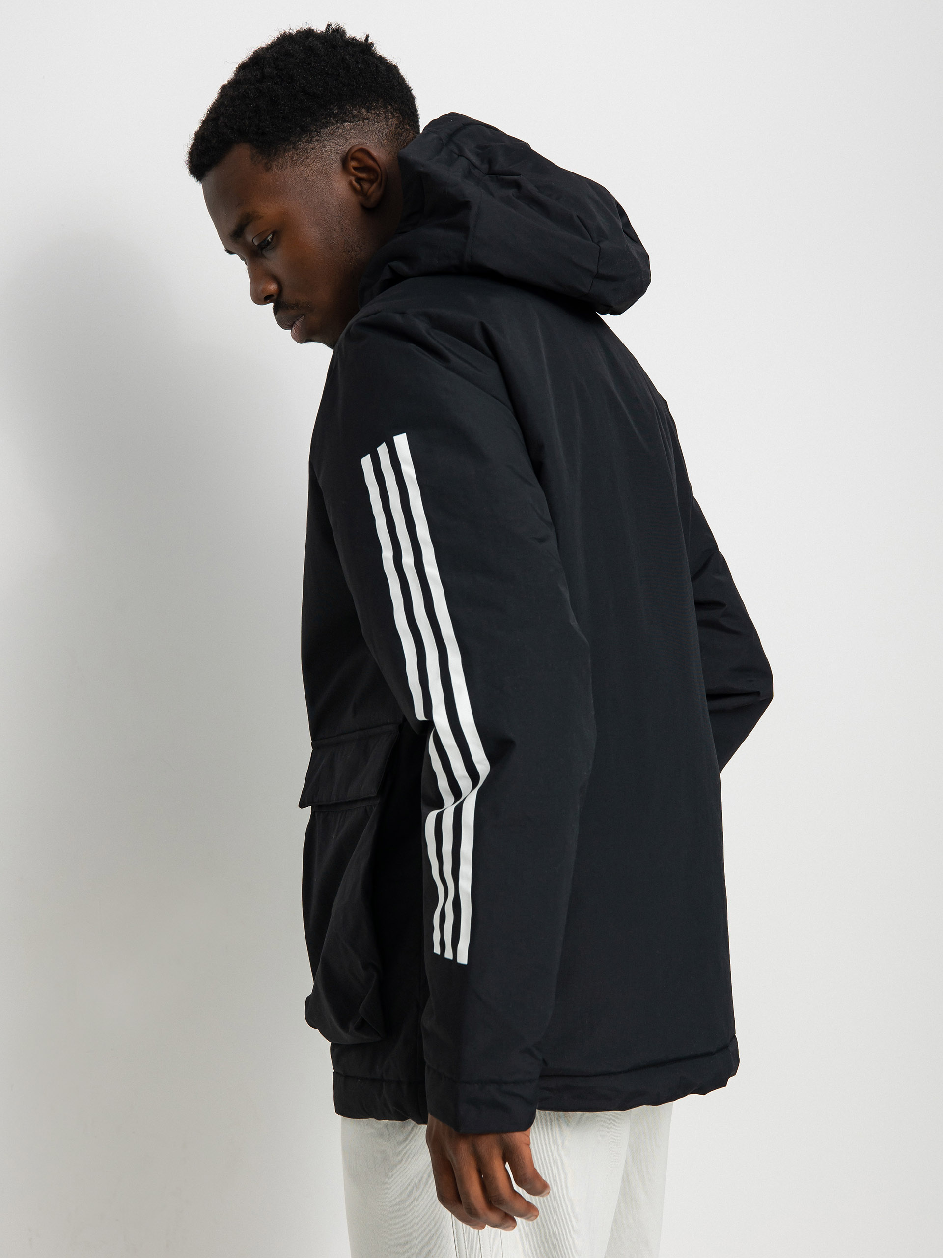 Bunda adidas Originals Utilitas 3 Stripes (black)