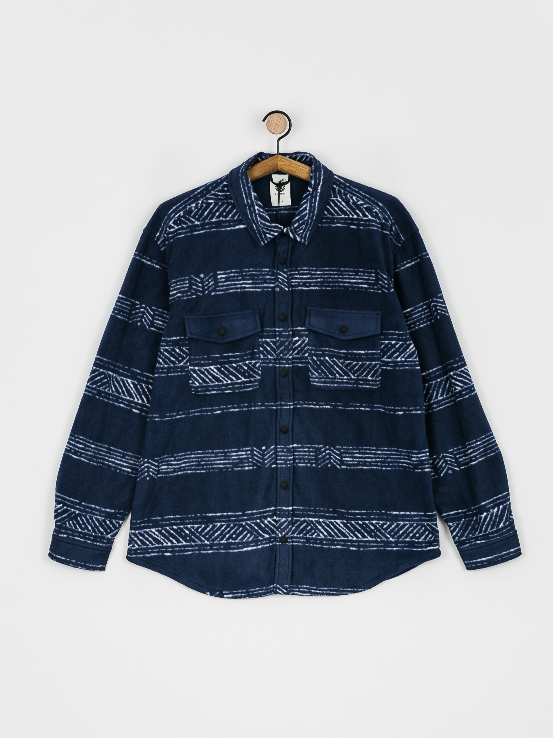 Košeľa Element Dawn Polar Shirt (woodblock)