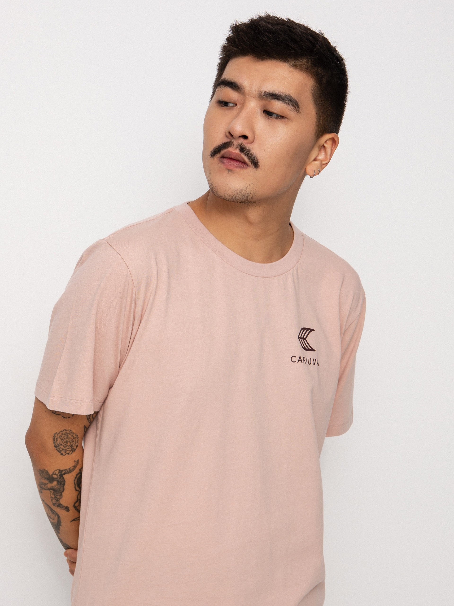 Tričko Cariuma Skate with your Heart (rose)