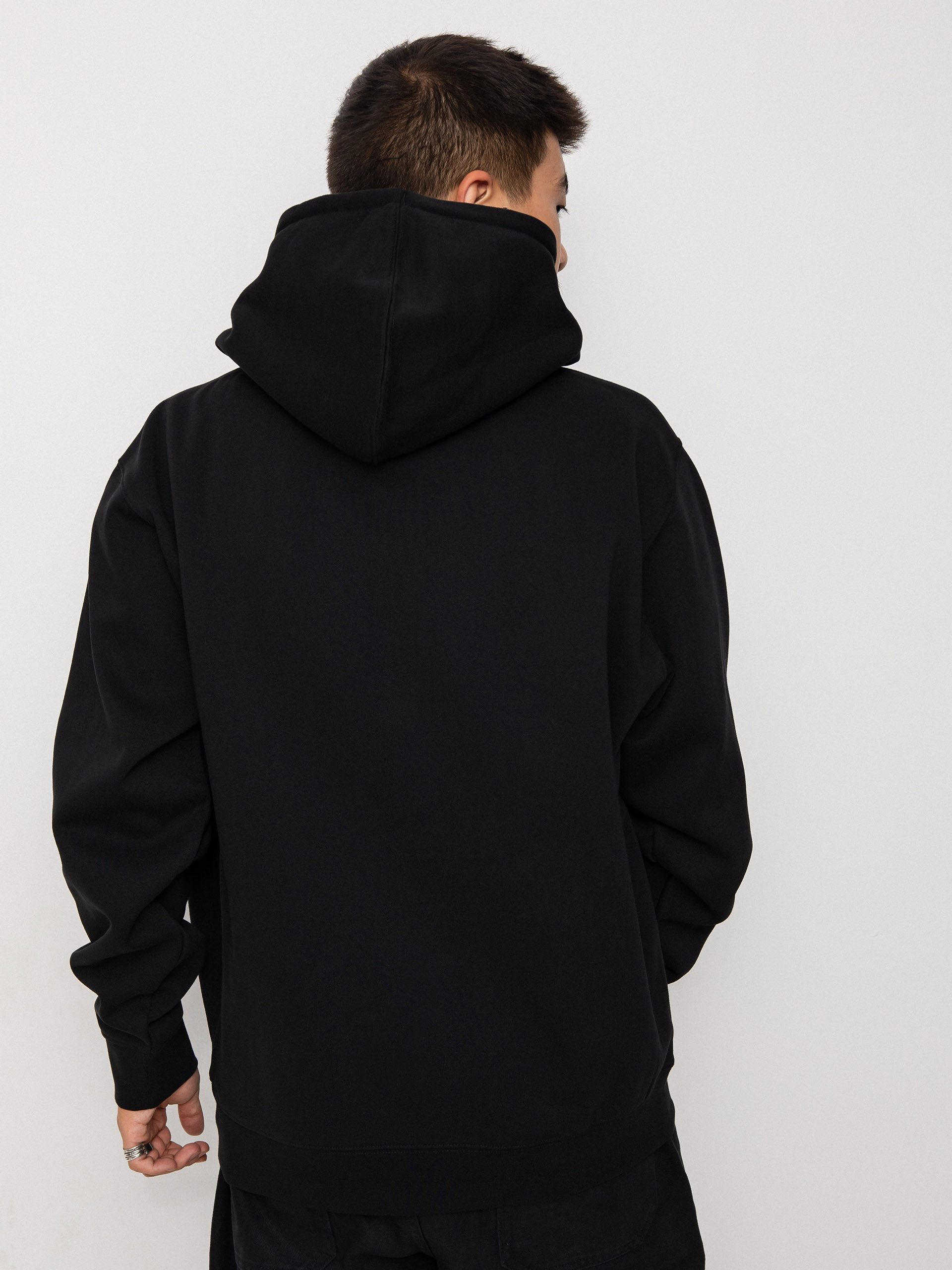 Mikina s kapucňou OBEY Tab HD (black)