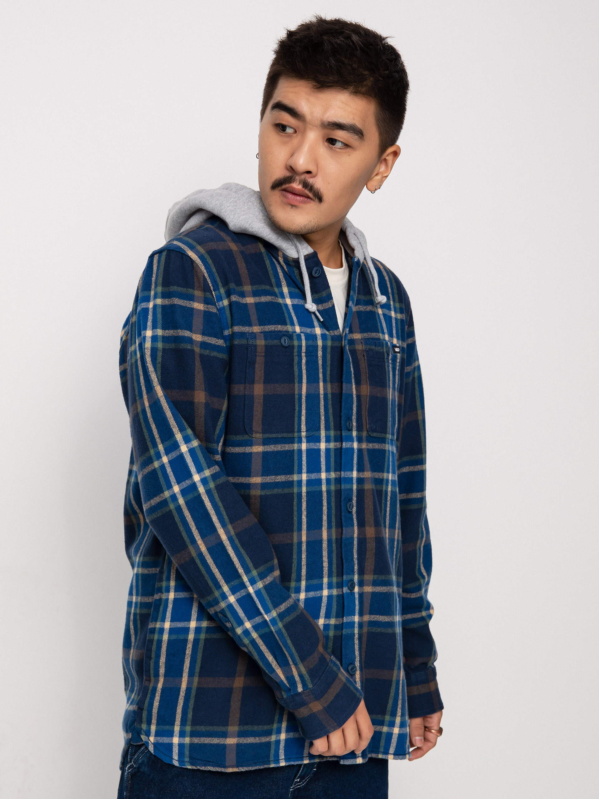 Košeľa Vans Lopes (dress blues/true blue)