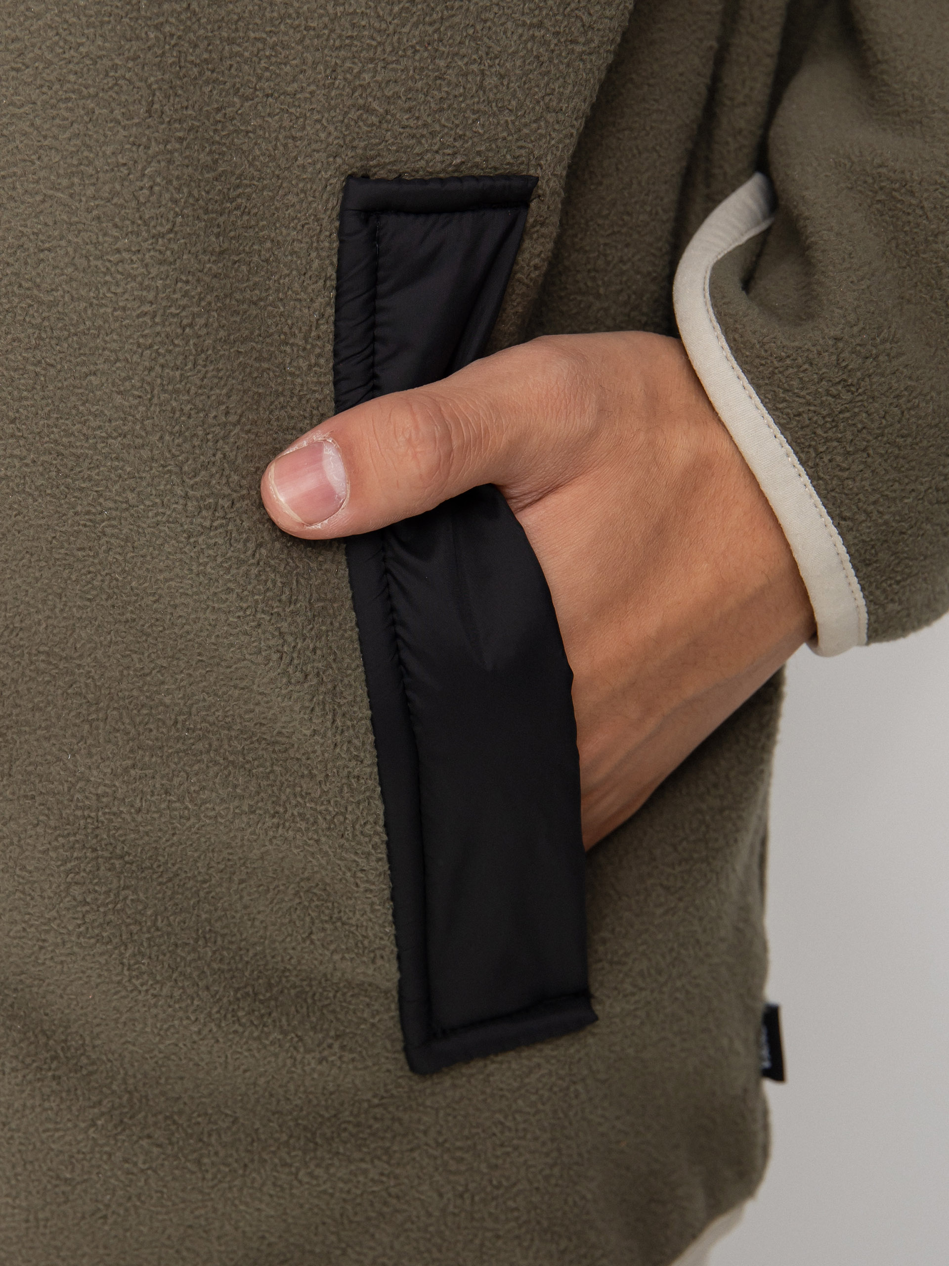 Pánsky Flisová mikina Vans Mt Full Zip (grape leaf/black)