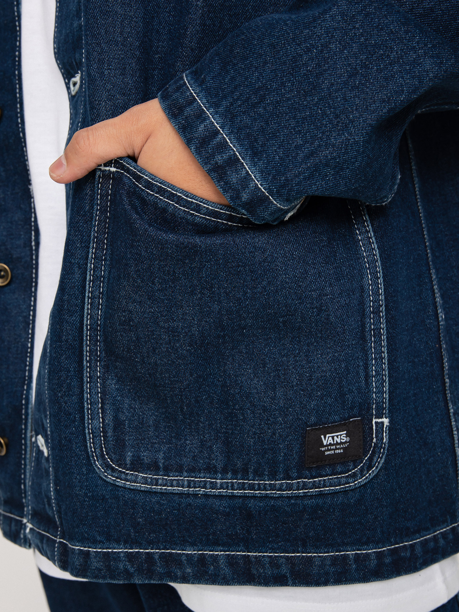 Bunda Vans Drill Chore Coat Denim (midnight rinse)