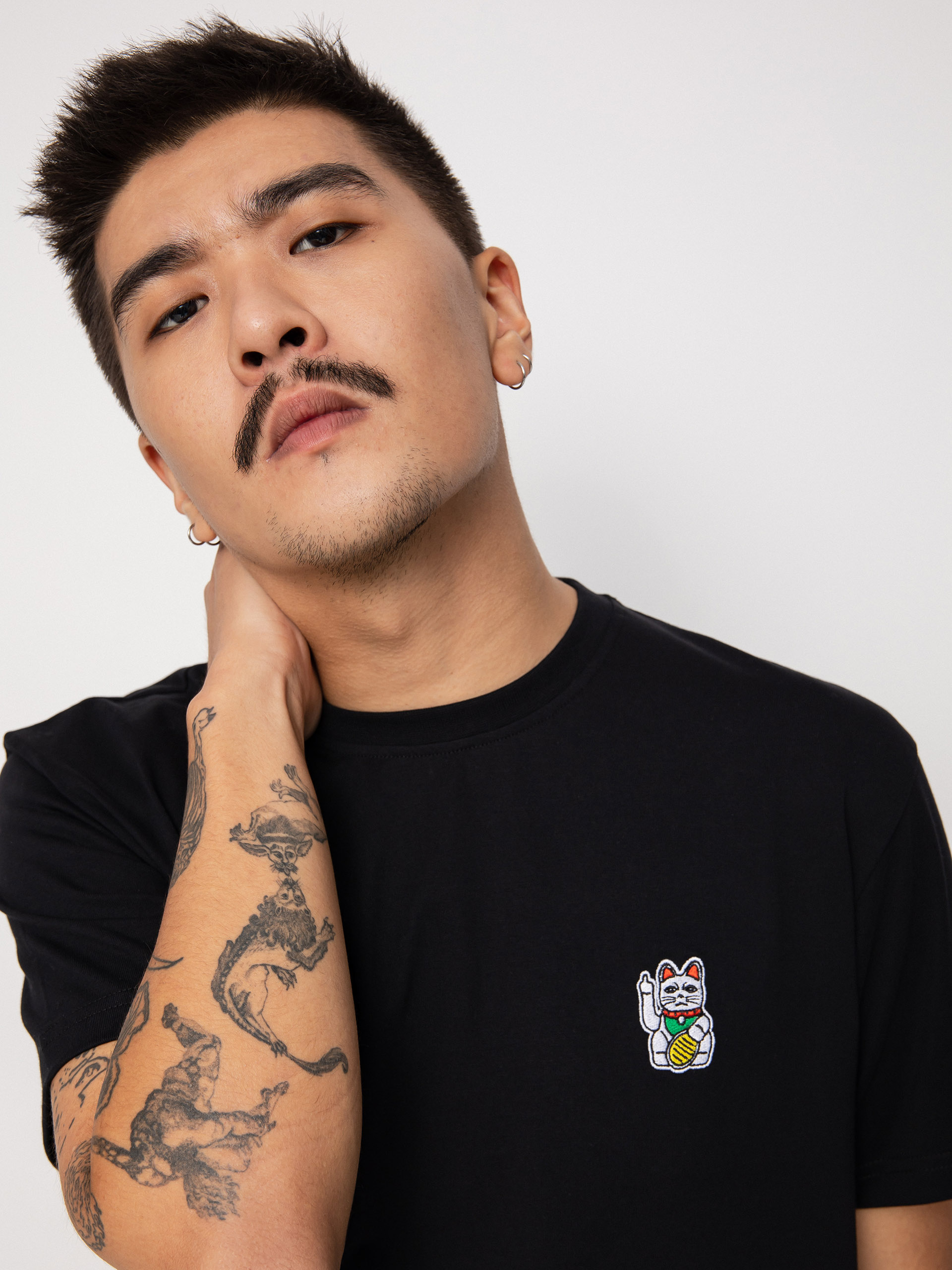 Tričko Iriedaily Bye Bye (black)