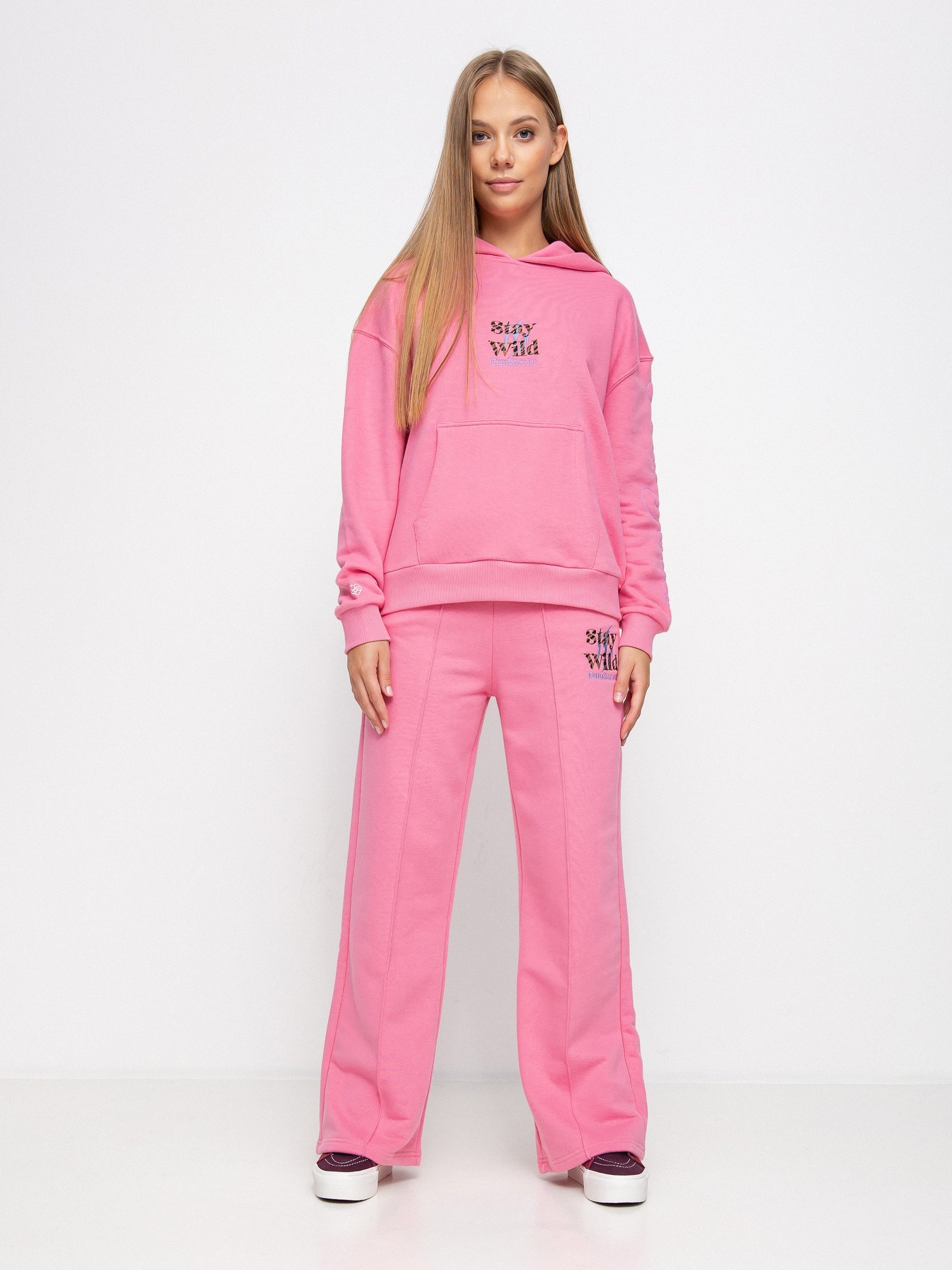 Nohavice Femi Stories Flare Wmn (pnk)