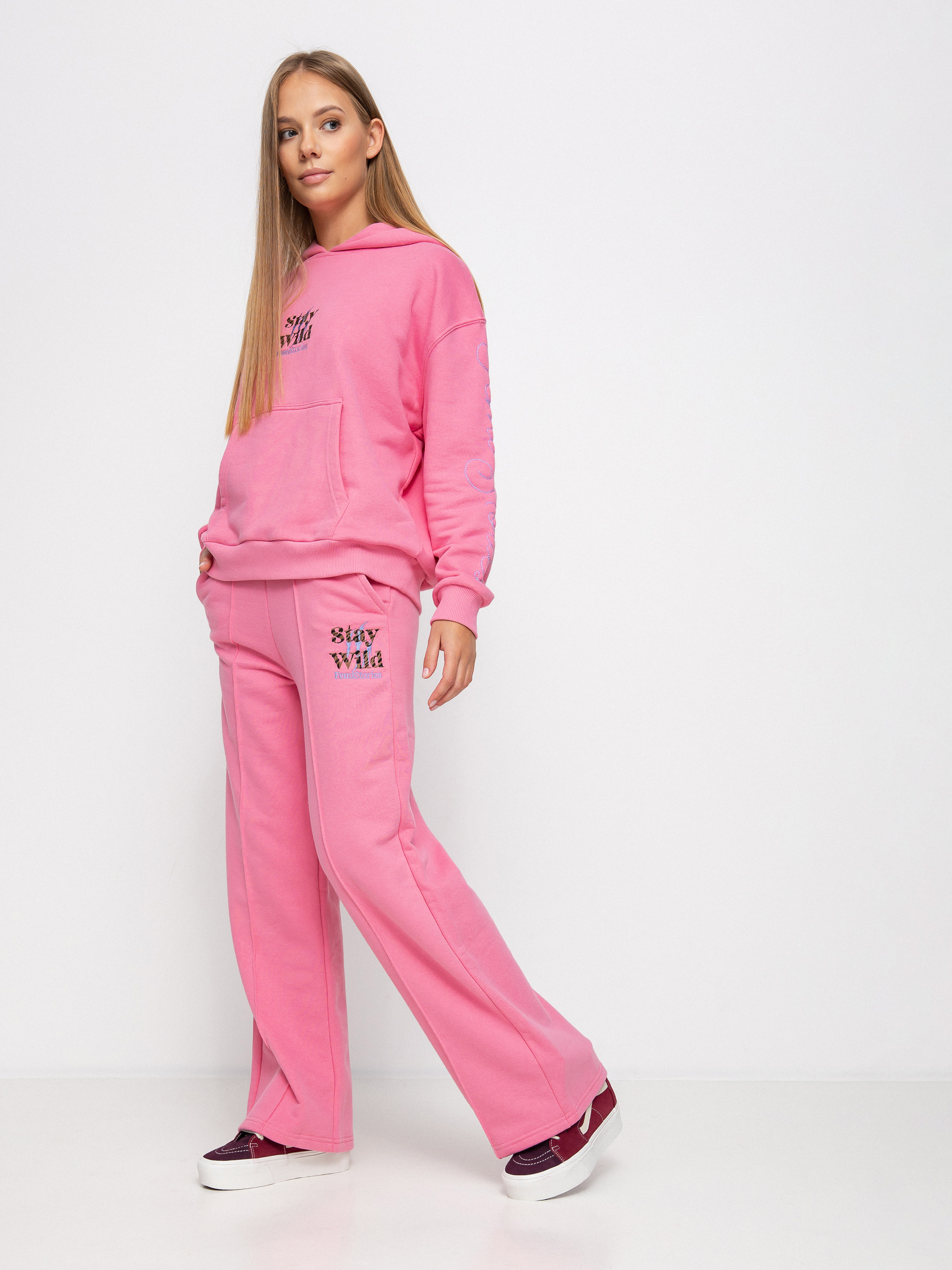 Nohavice Femi Stories Flare Wmn (pnk)