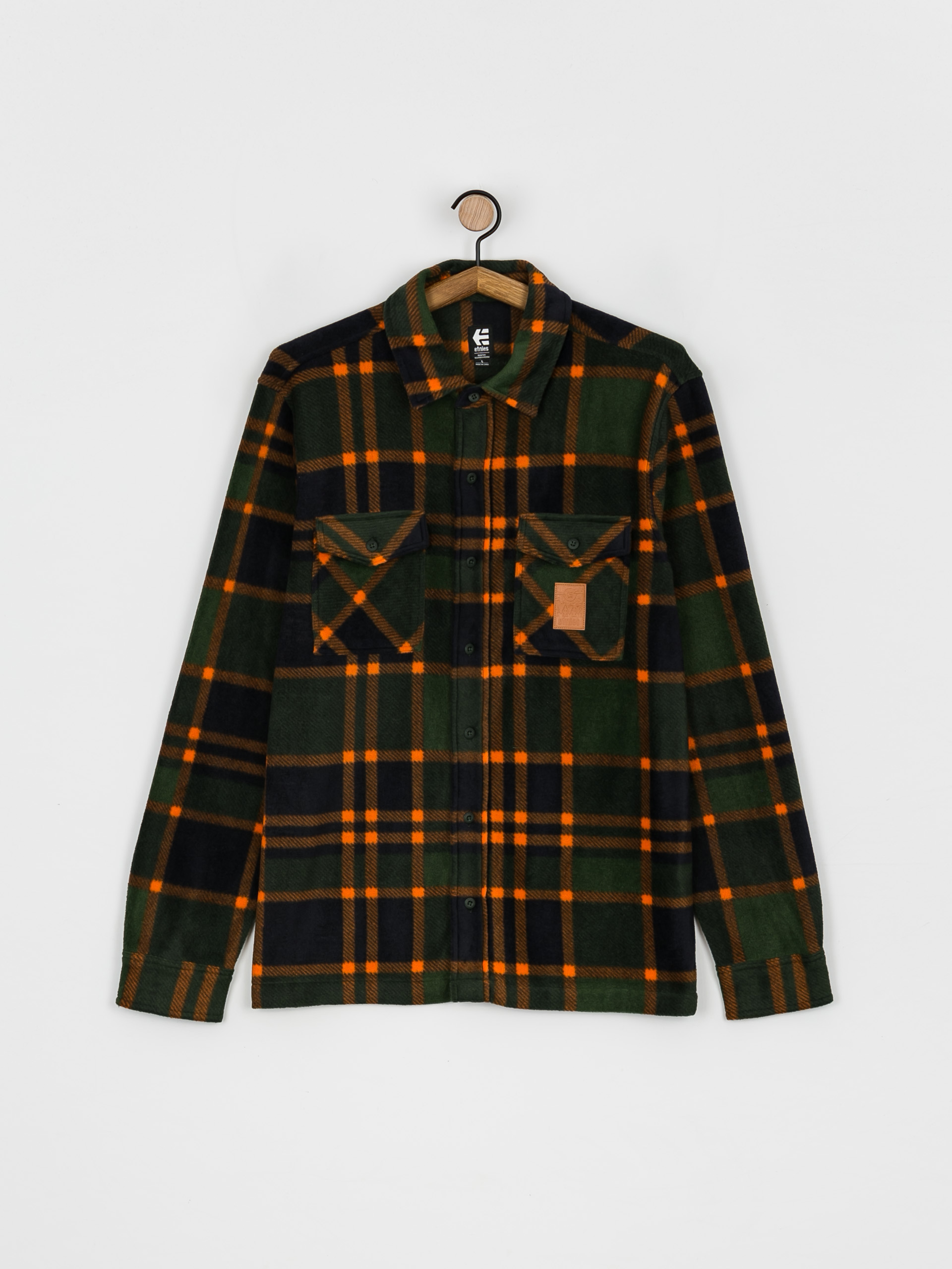 Košeľa Etnies Woodsman HD (forrest)