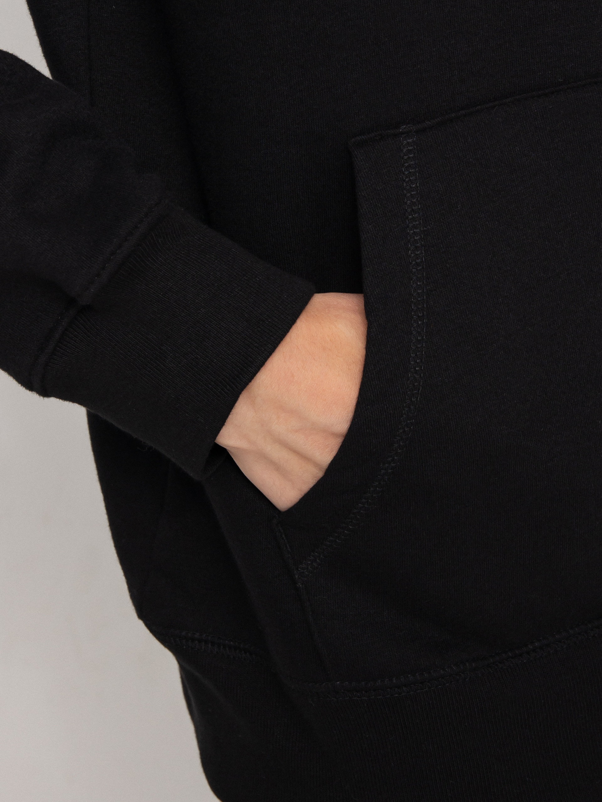 Mikina s kapucňou Circa Money HD (black)