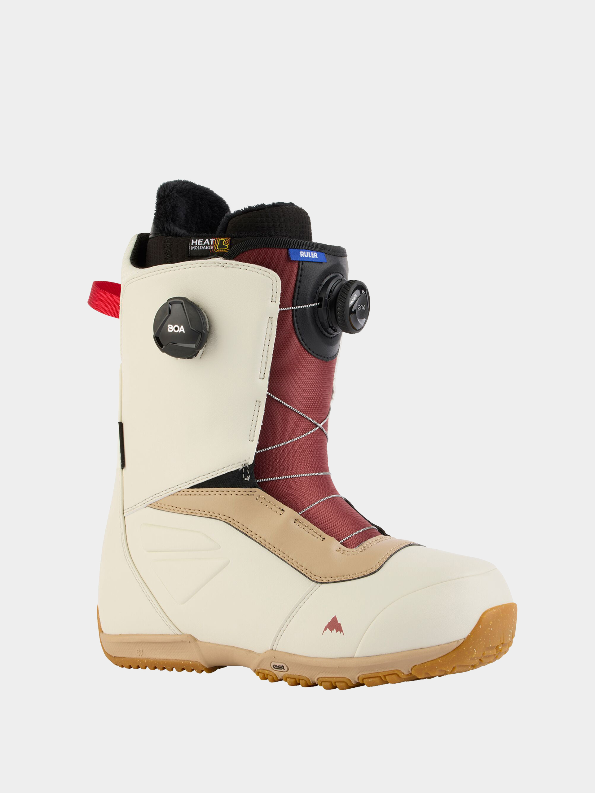 Obuv na snowboard Burton Ruler Boa (stout white/red)
